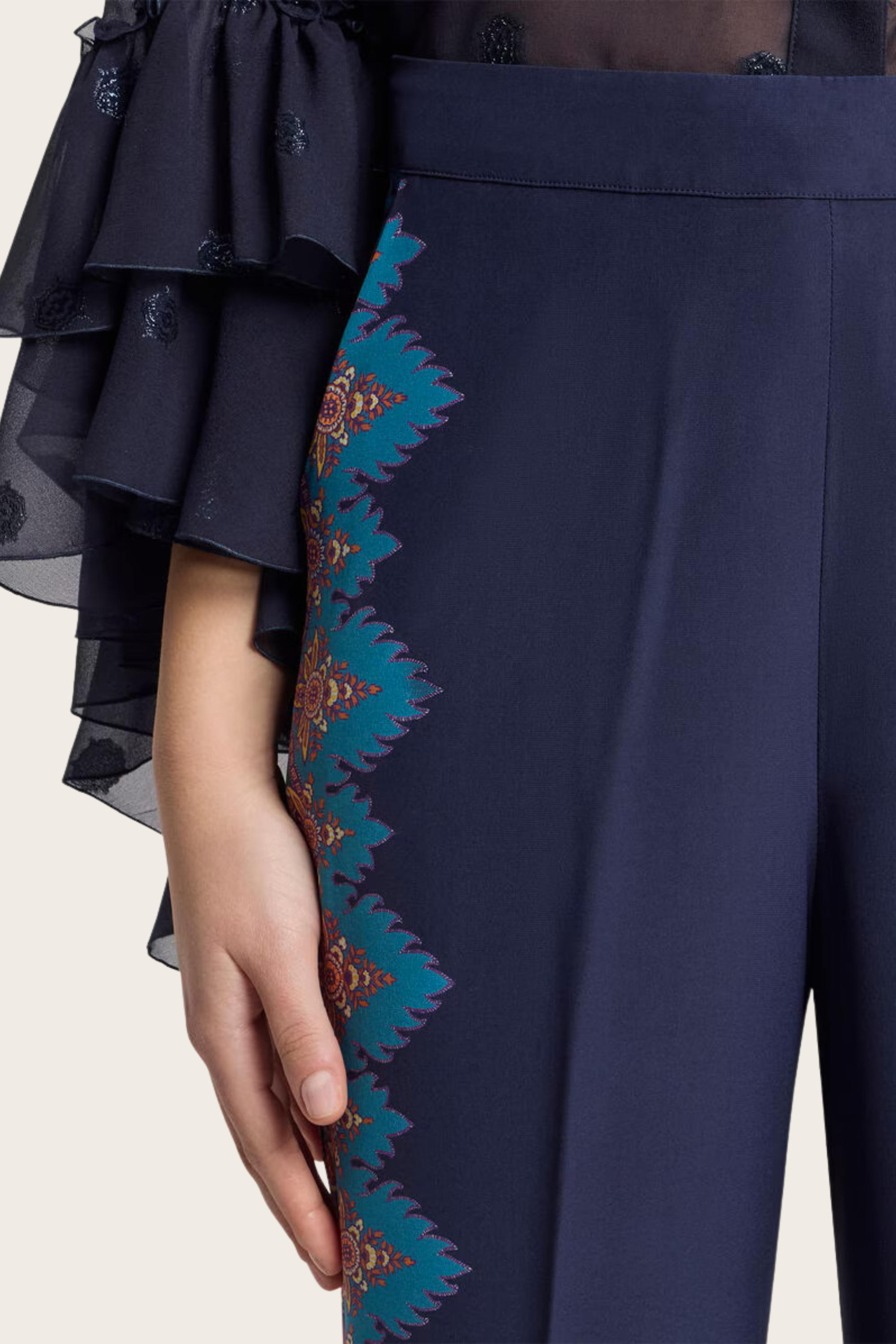 Silk Trousers - Etro