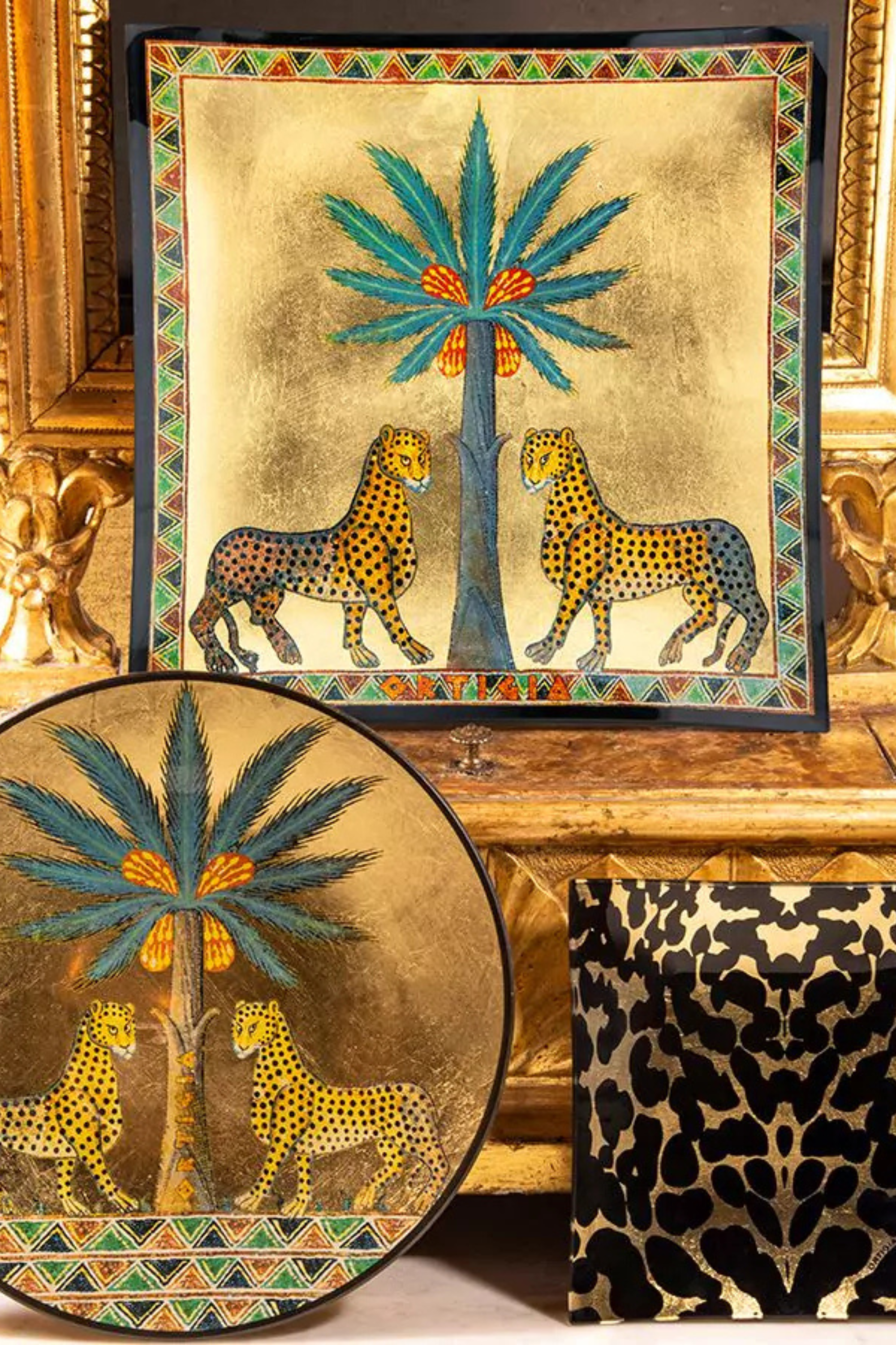 Prato de Vidro Zagara Square 27 × 27 cm – Ortigia Sicilia