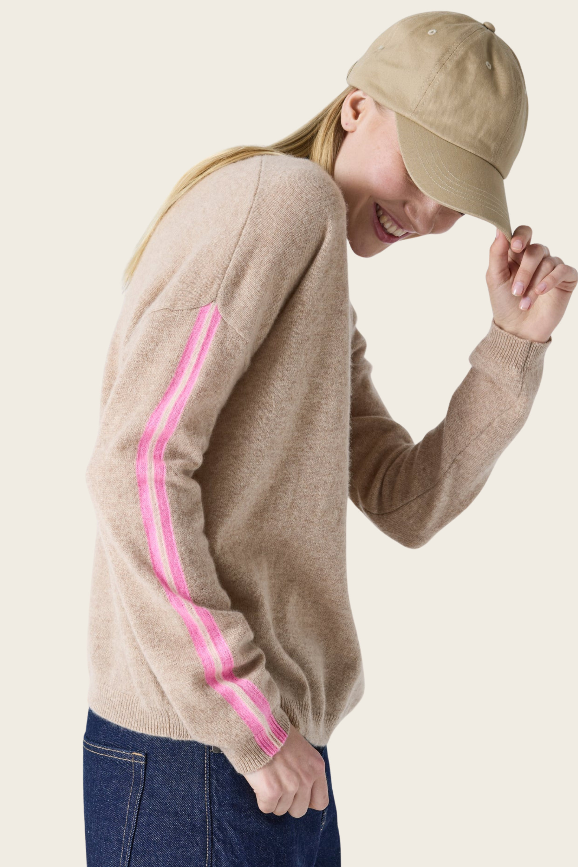 Sweater Alexia com Decote em V – Absolut Cashmere