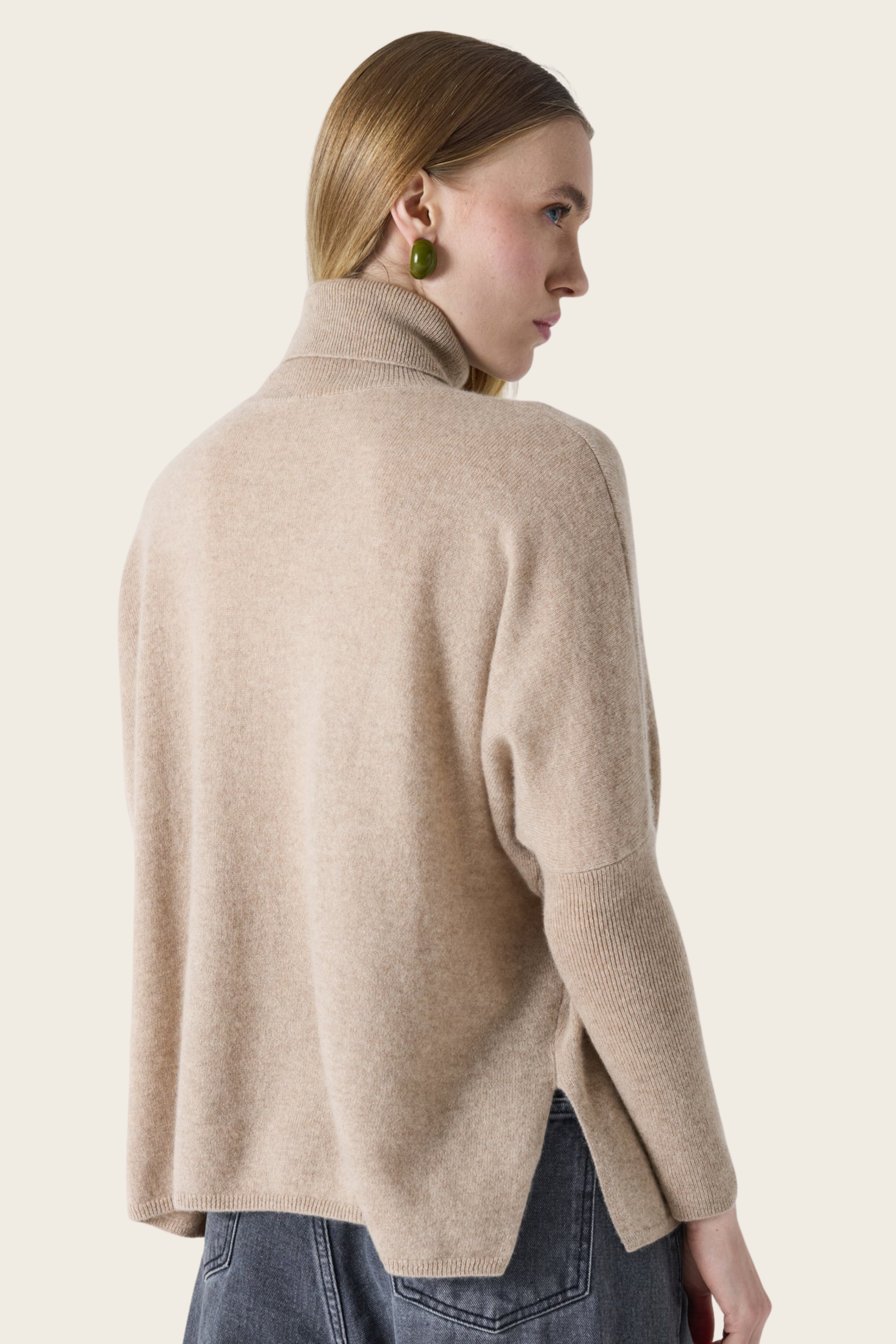 Sweater Clara de Gola Alta – Absolut Cashmere