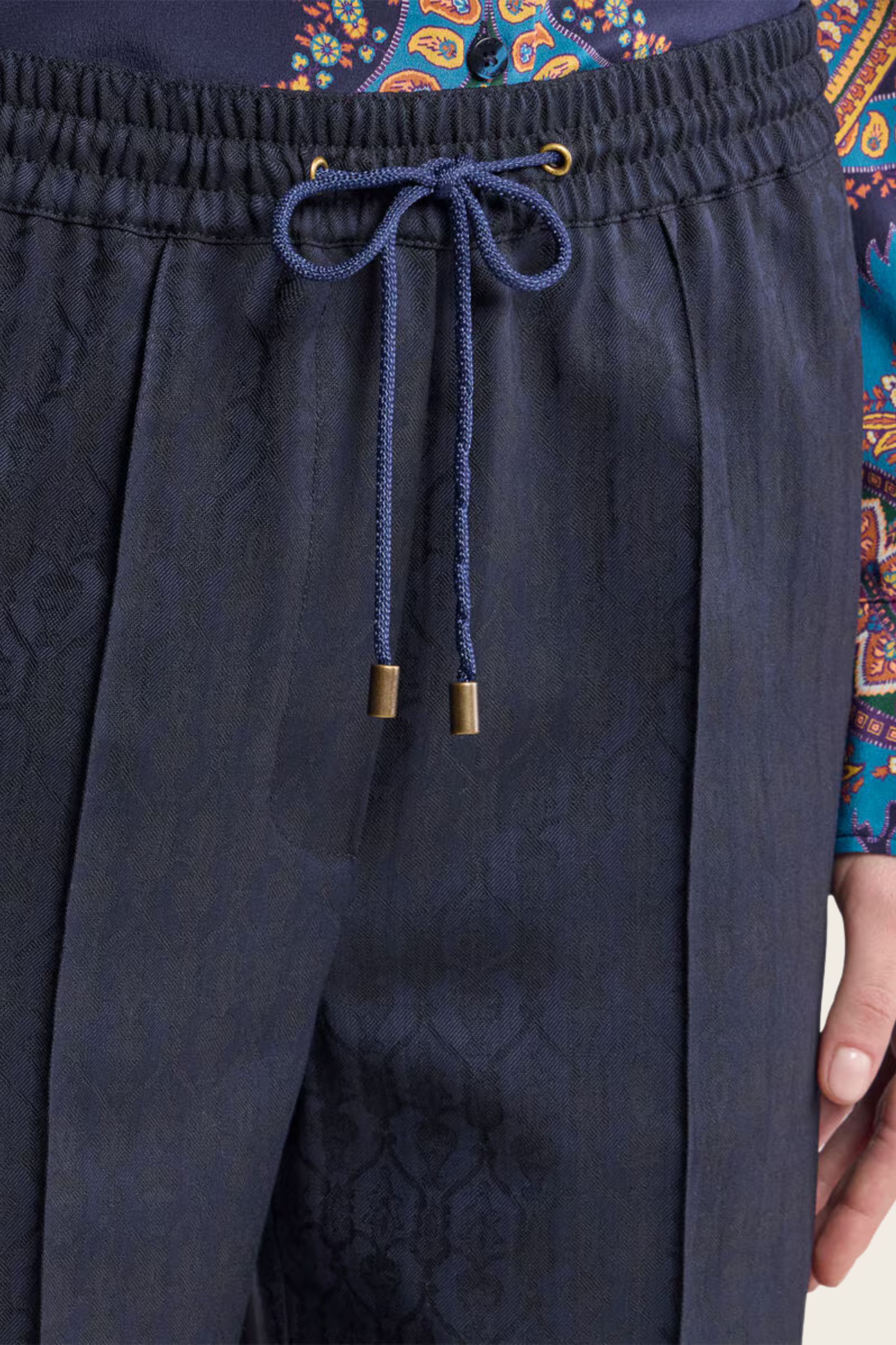 Wool Jacquard Jogging Trousers - Etro