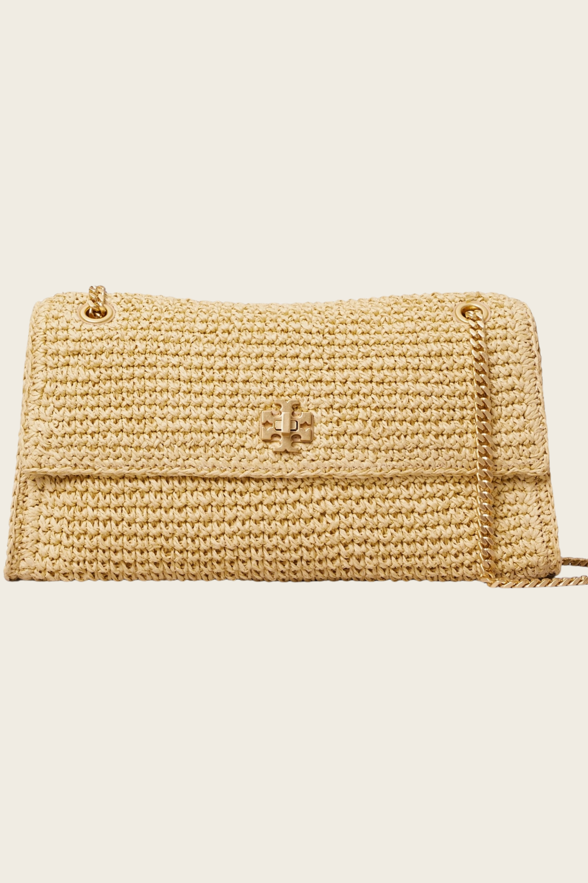 Kira Turnlock Woven Shoulder Bag - Tory Burch - ESPACE CANNELLE - New Arrivals - SS26