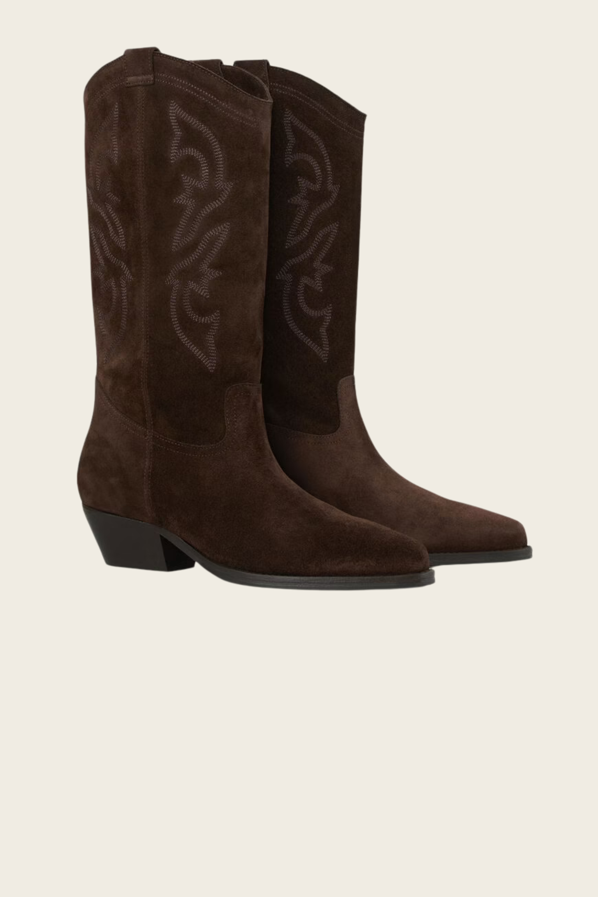 Clau Leather Boots - Ba&Sh