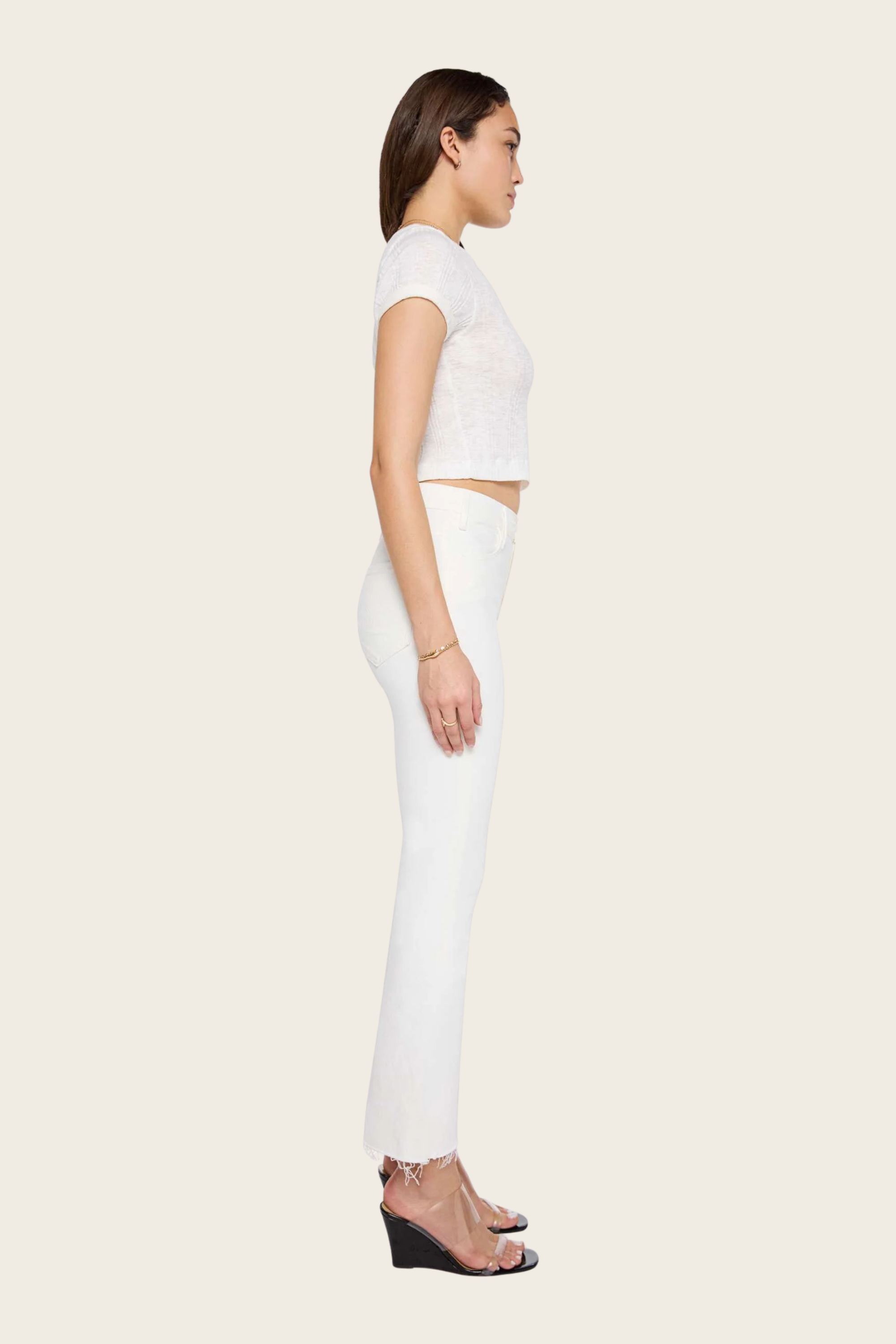 The Hustler Ankle Fray / Fairest Of Them All - Mother - ESPACE CANNELLE - New Arrivals - SS26