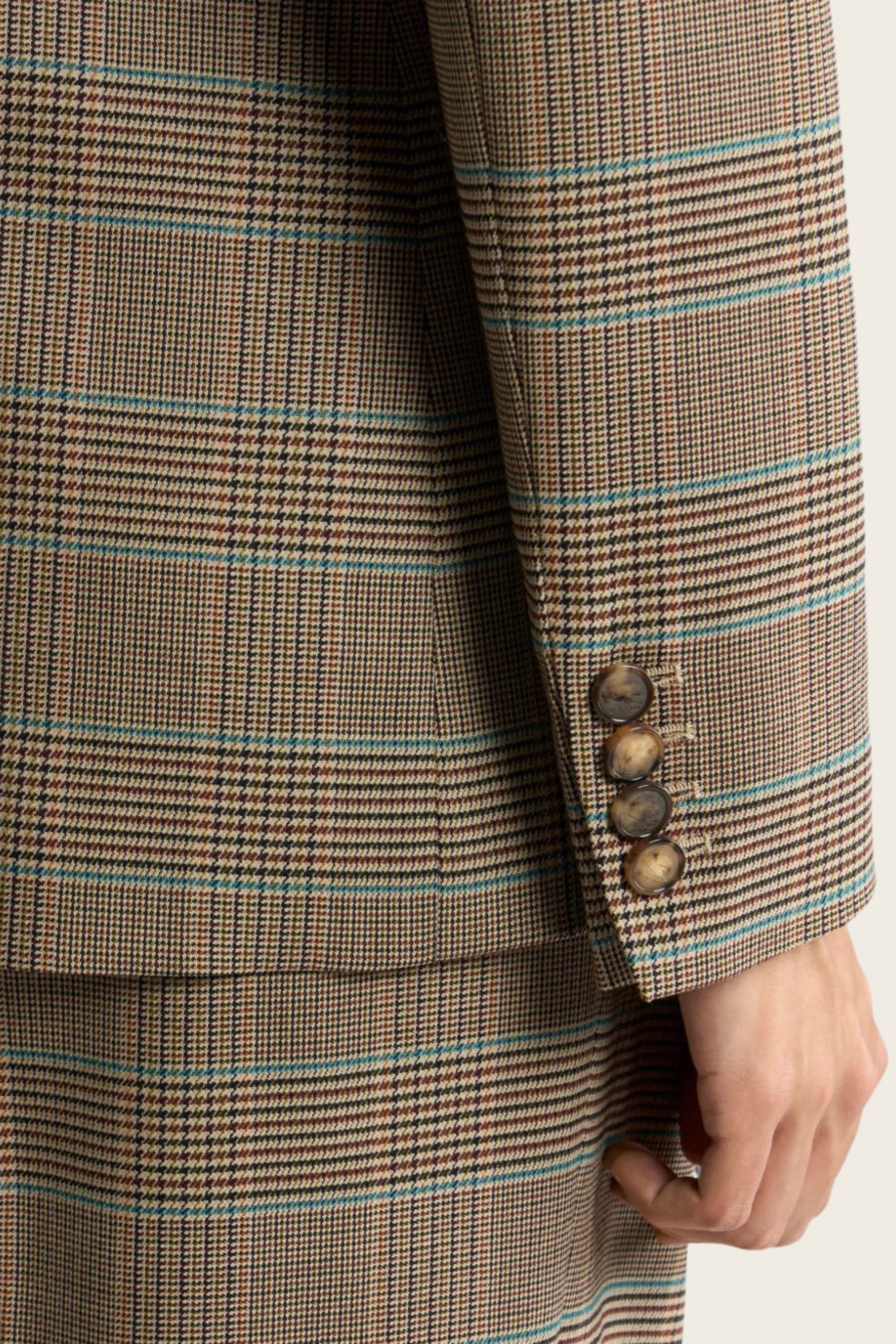 Prince of Wales Motif Jacket - Etro (desc feita) - ESPACE CANNELLE - New Arrivals - FW27