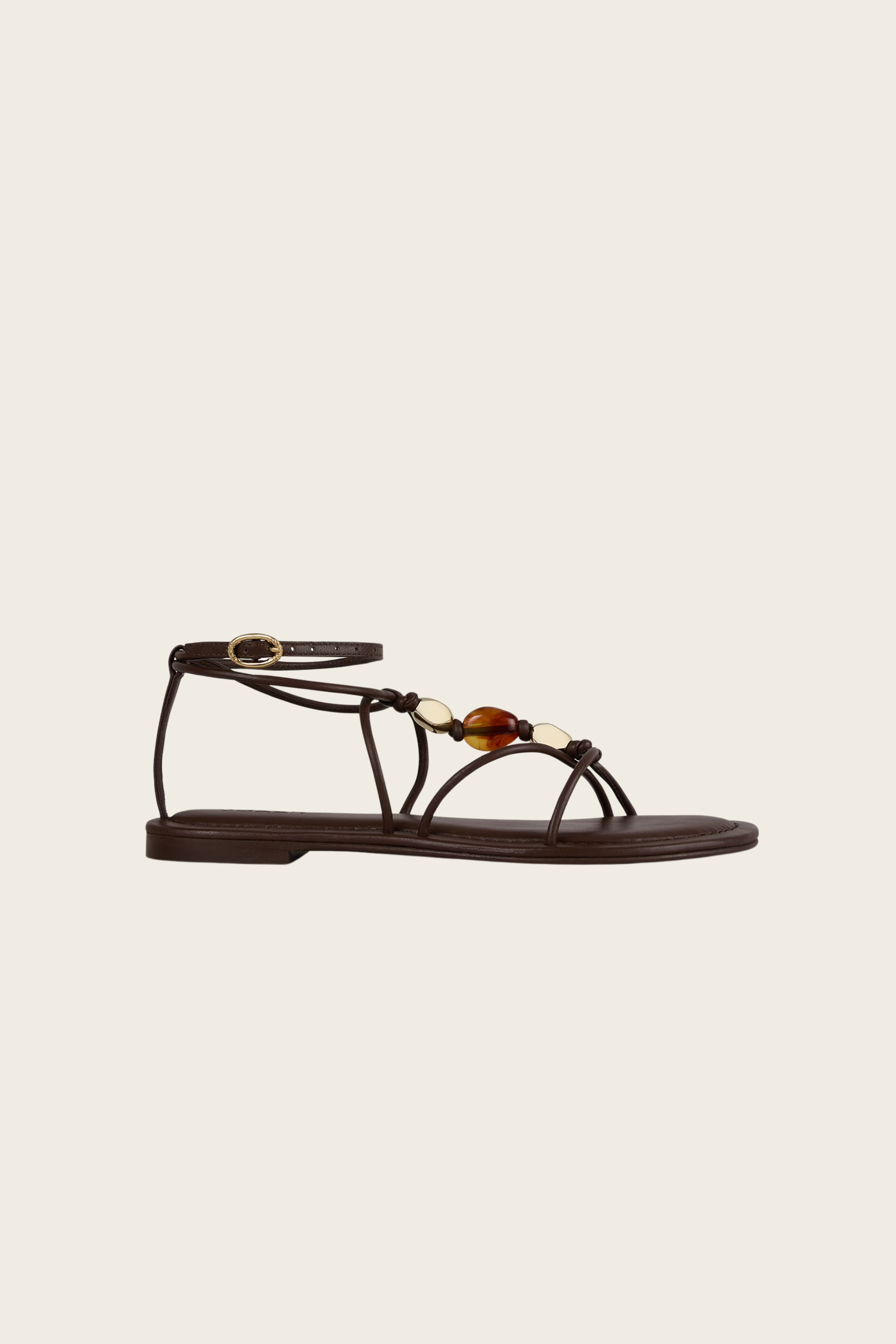 Caya Leather Sandals - Ba&Sh