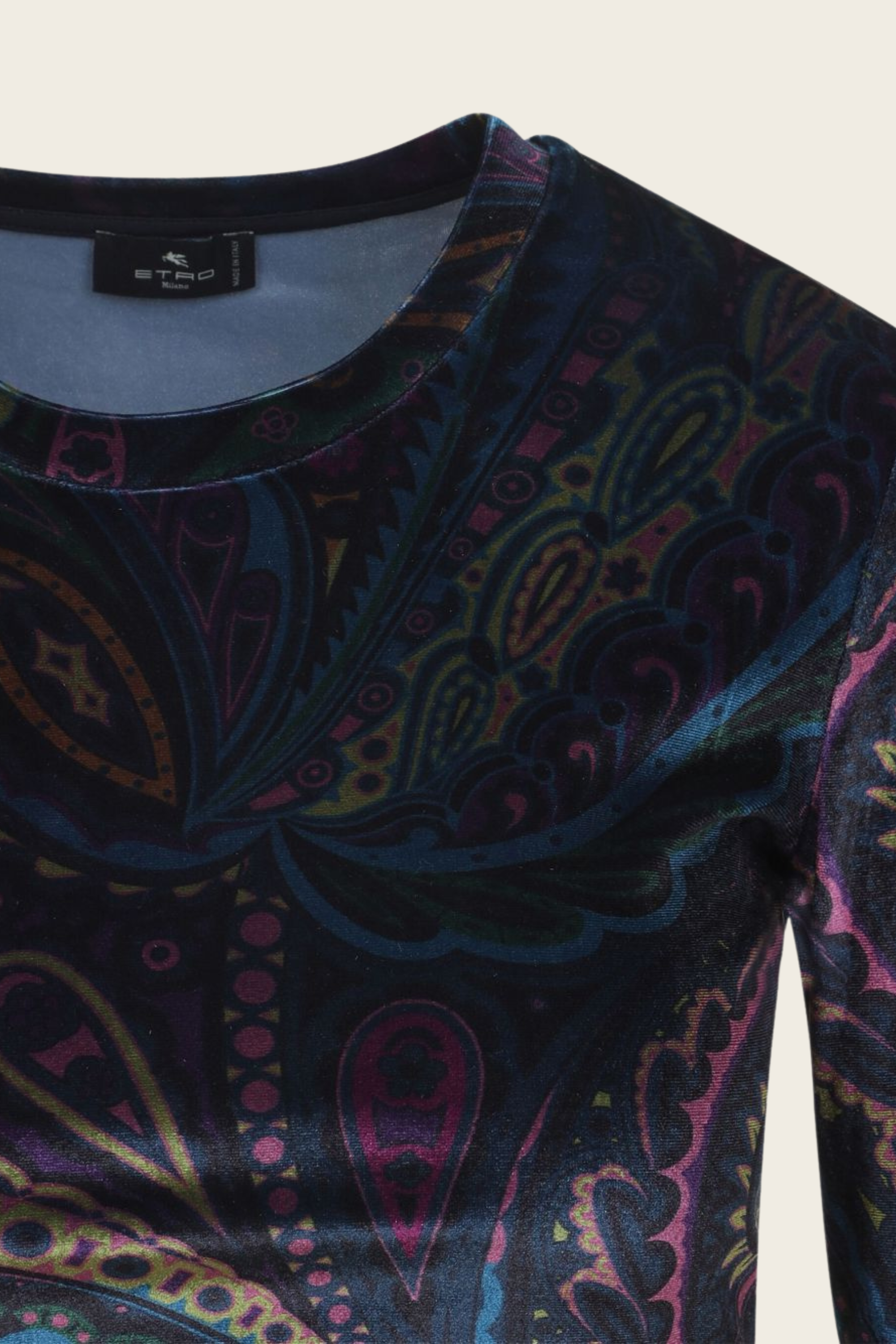 Paisley-Print Velvet shirt - Etro