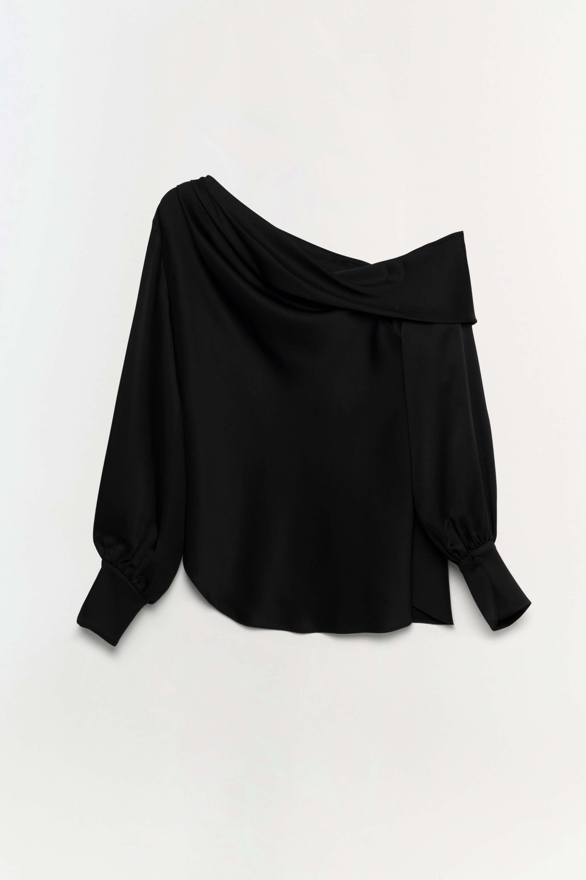 Alice Top Black Long Sleeve Top - Simkhai