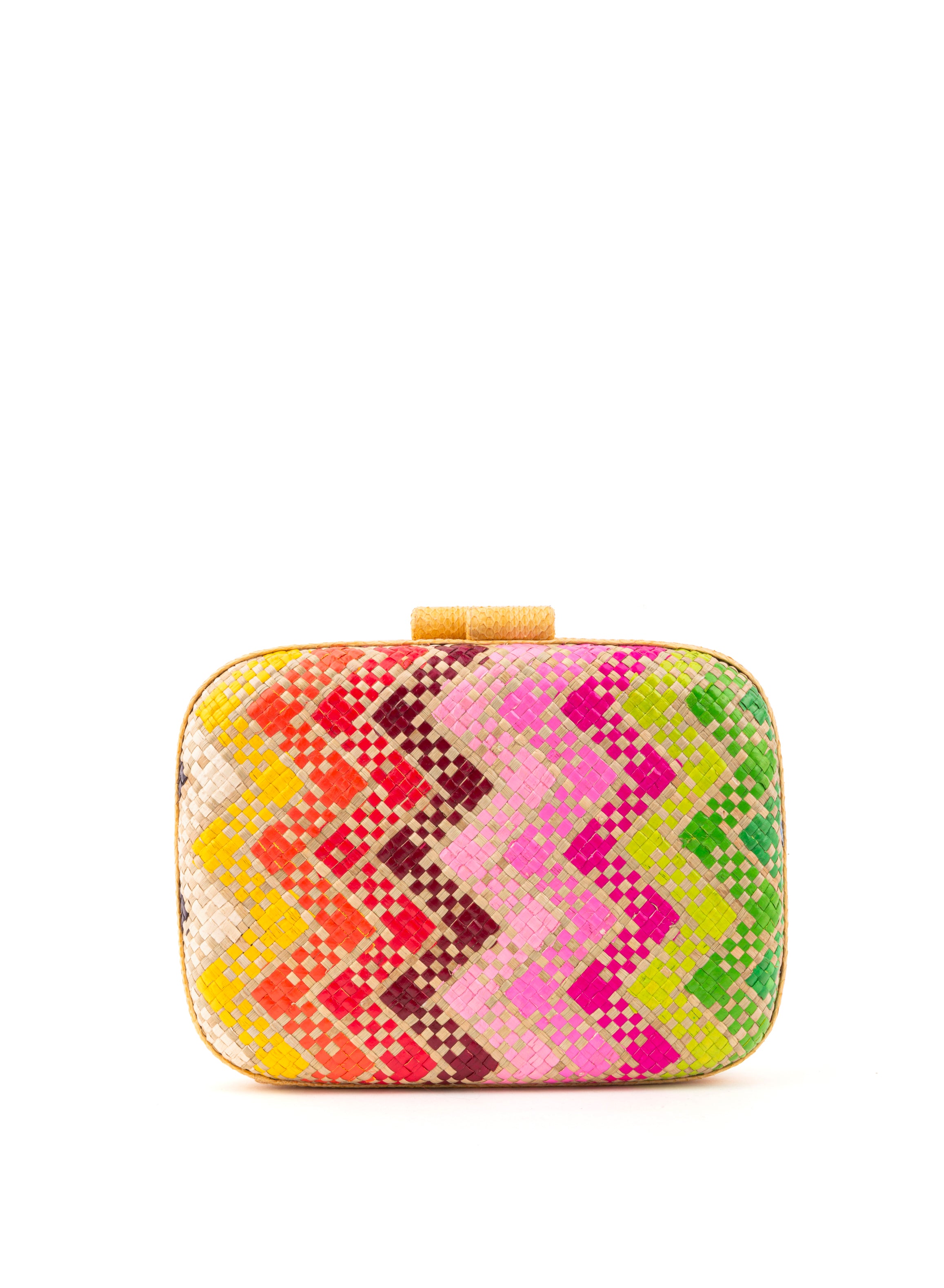 Grazia square clutch - Gustoko