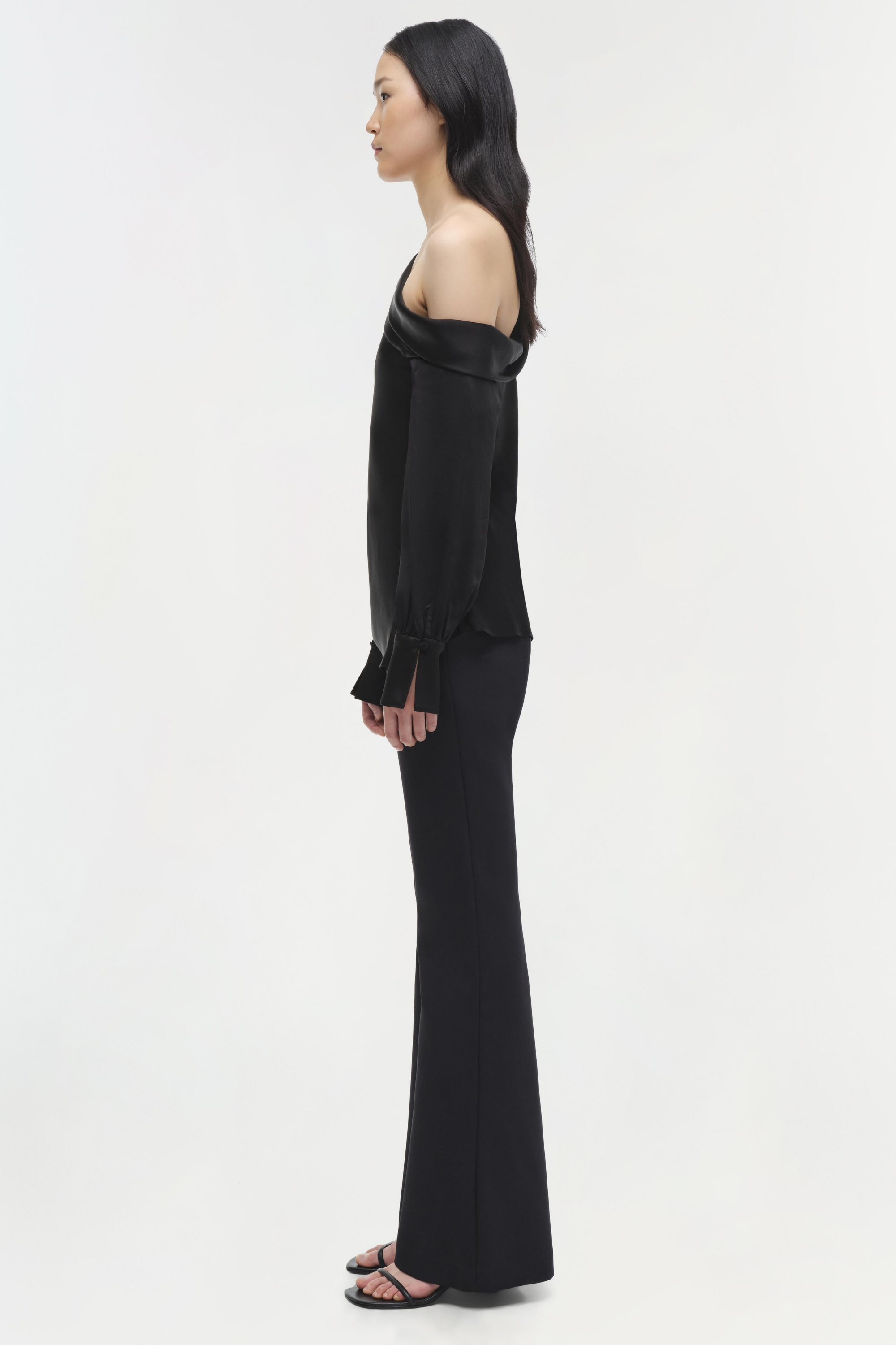 Alice Top Black Long Sleeve Top - Simkhai