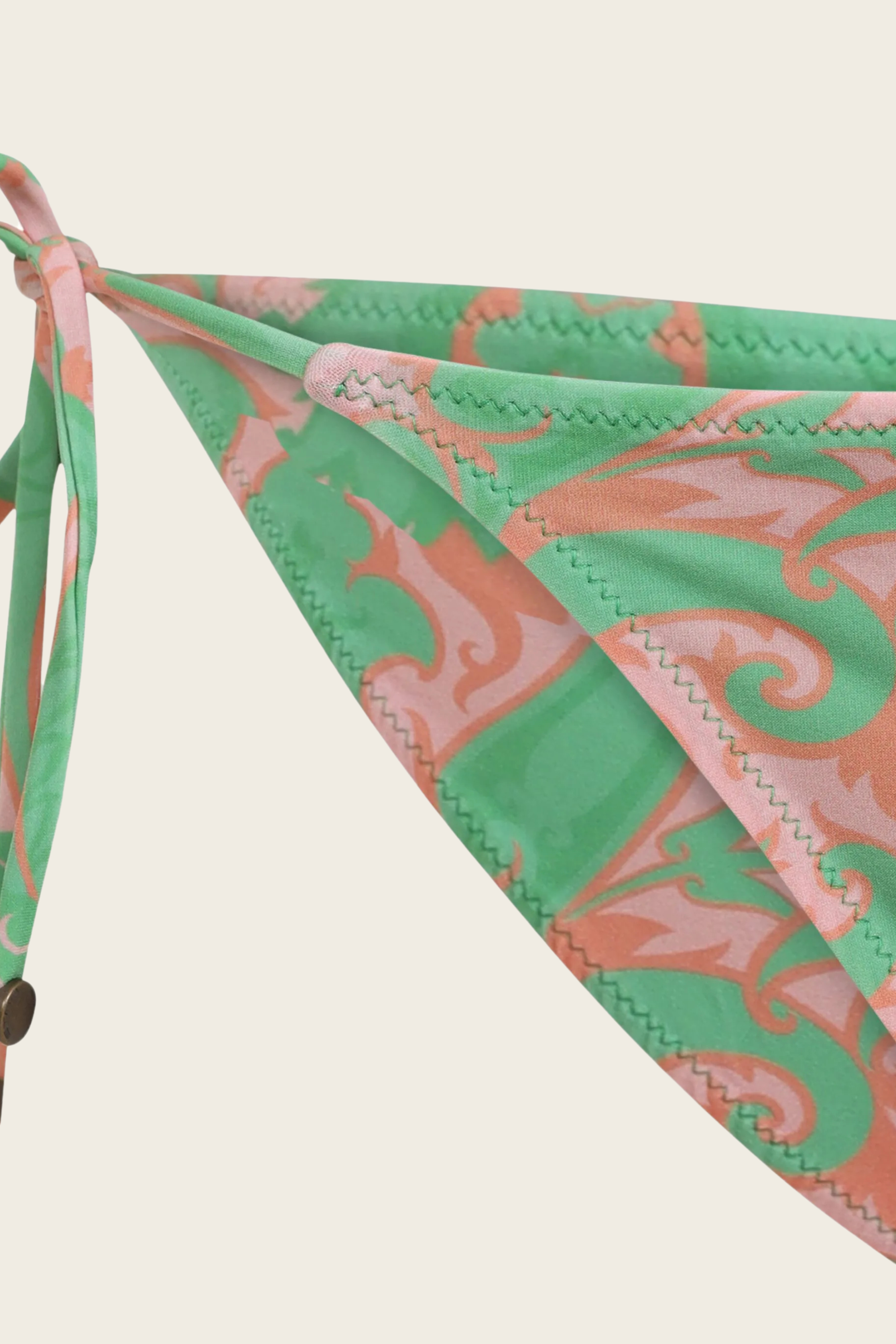 Paisley-Print Triangle Bikini - Etro
