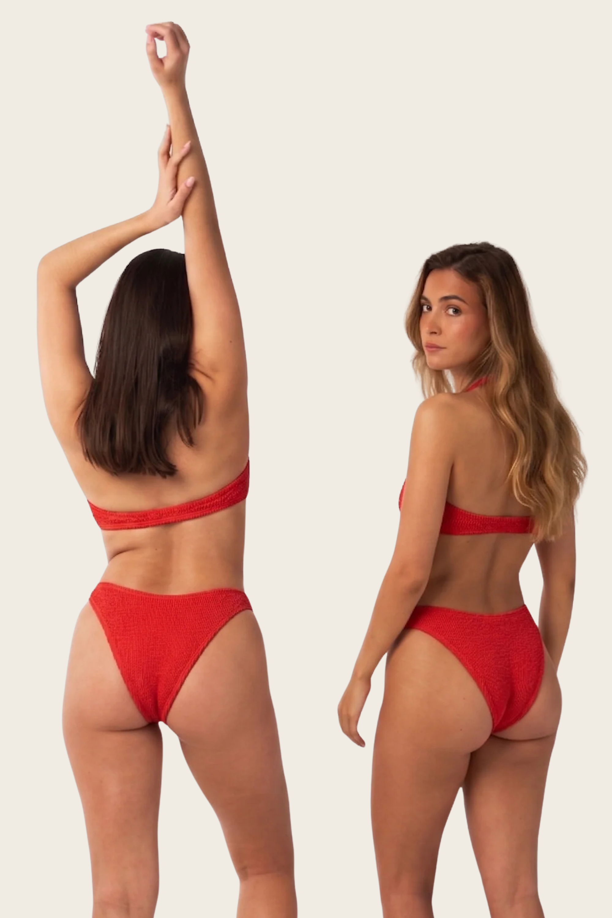 Senti Red Bikini Top & Cueca Regular - SALIS - ESPACE CANNELLE - New Arrivals - SS26