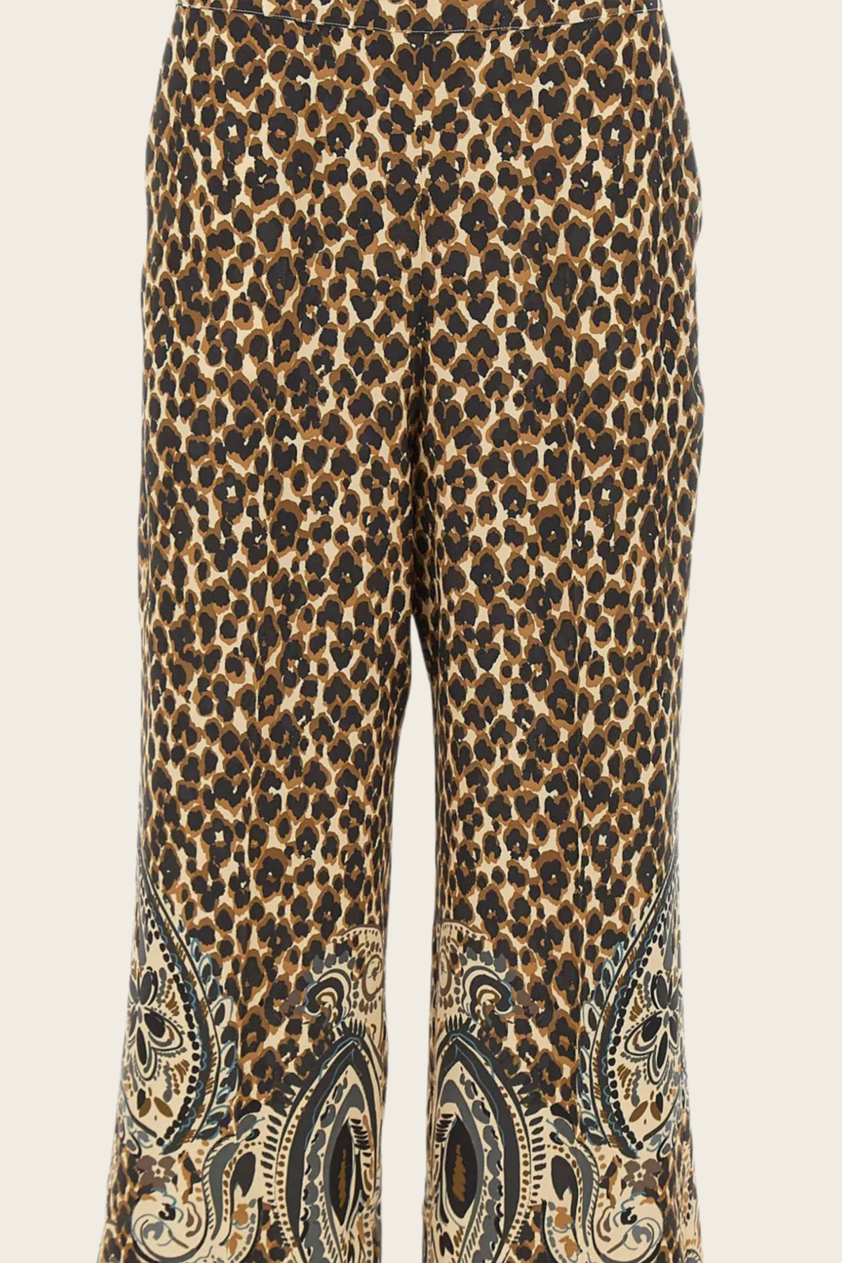 Leopard-Print Trousers - Etro