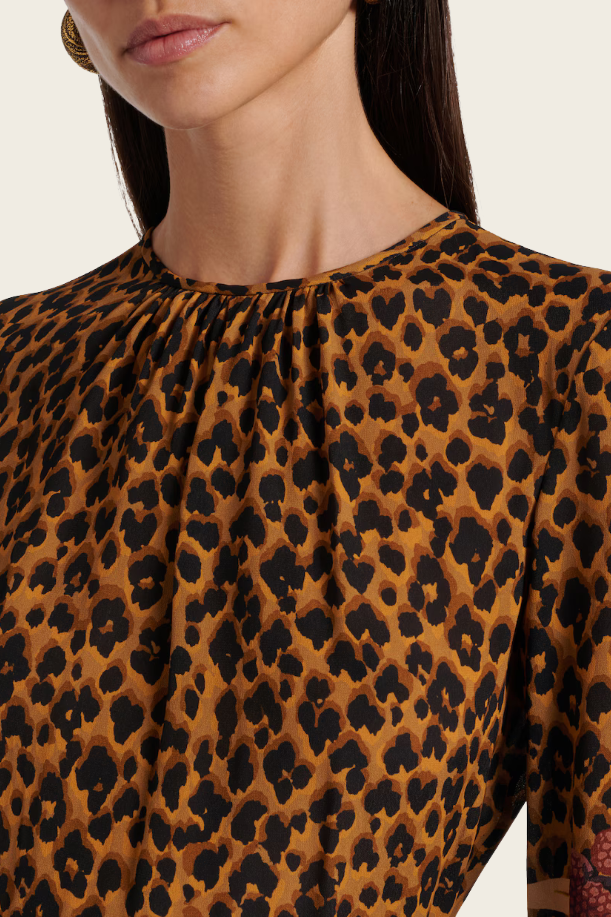 Leopard Print Maxi Dress - Etro