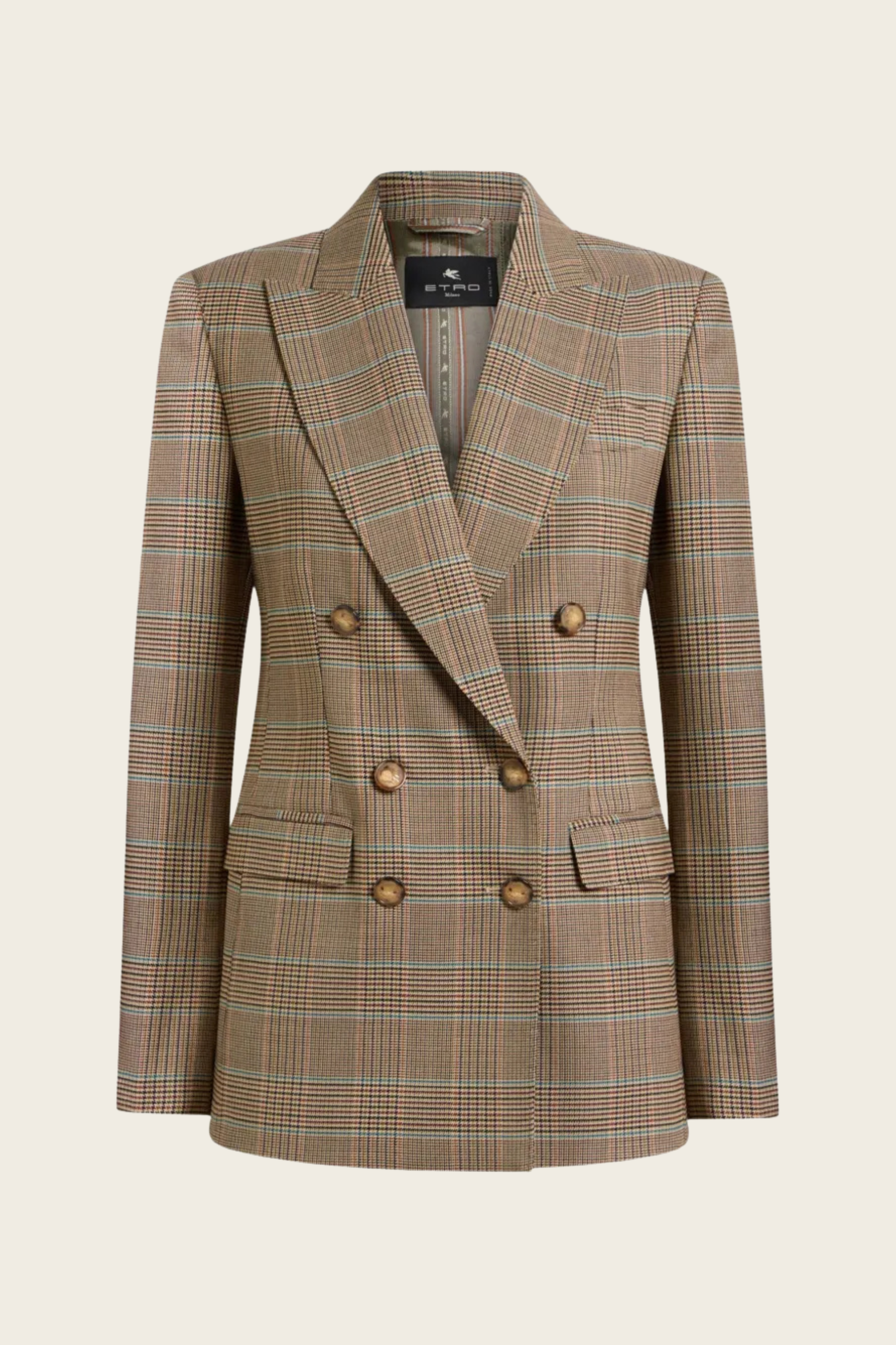 Prince of Wales Motif Jacket - Etro (desc feita) - ESPACE CANNELLE - New Arrivals - FW27
