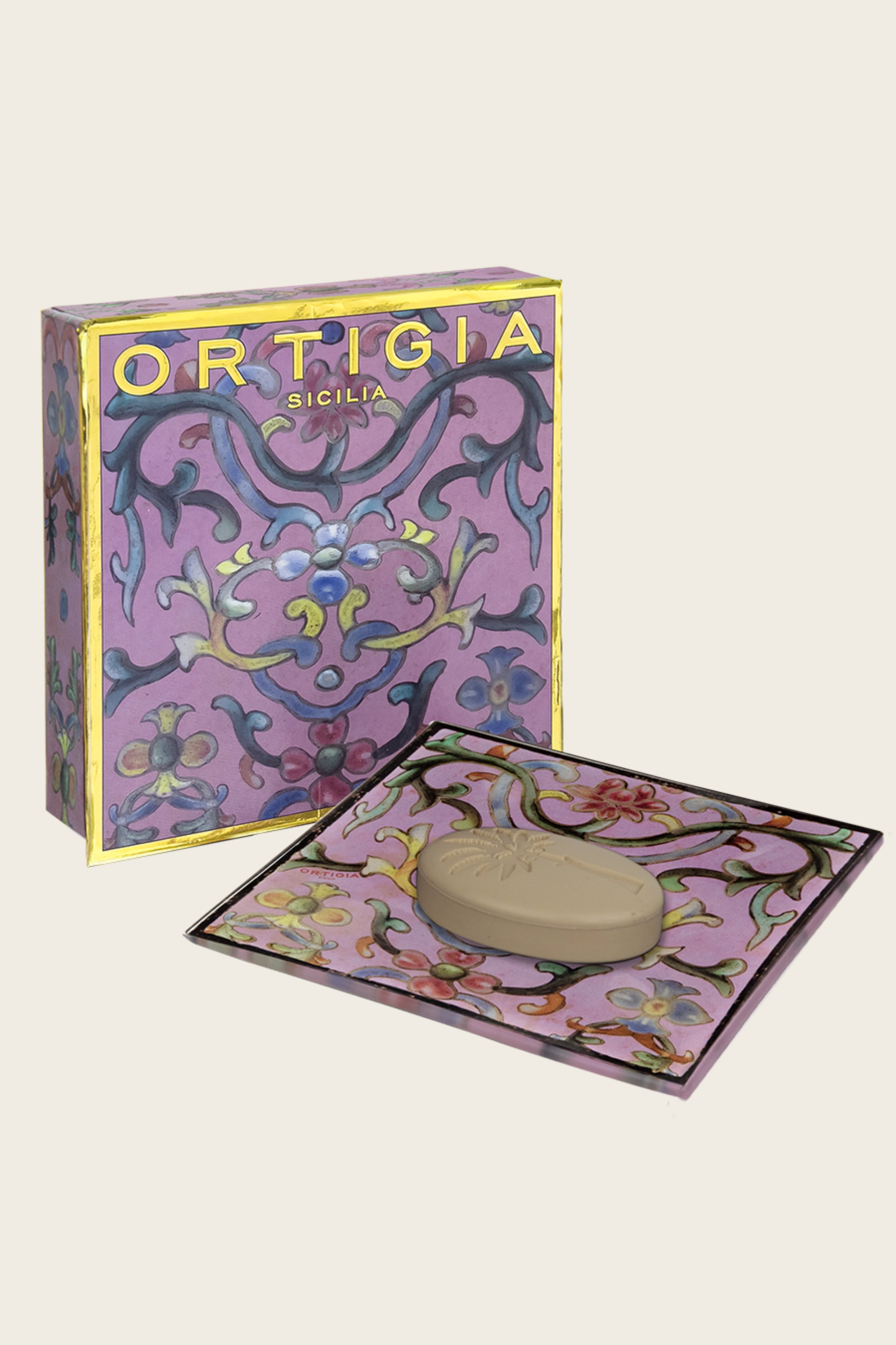 Aragona Glass Plate & Soap – Ortigia Sicilia