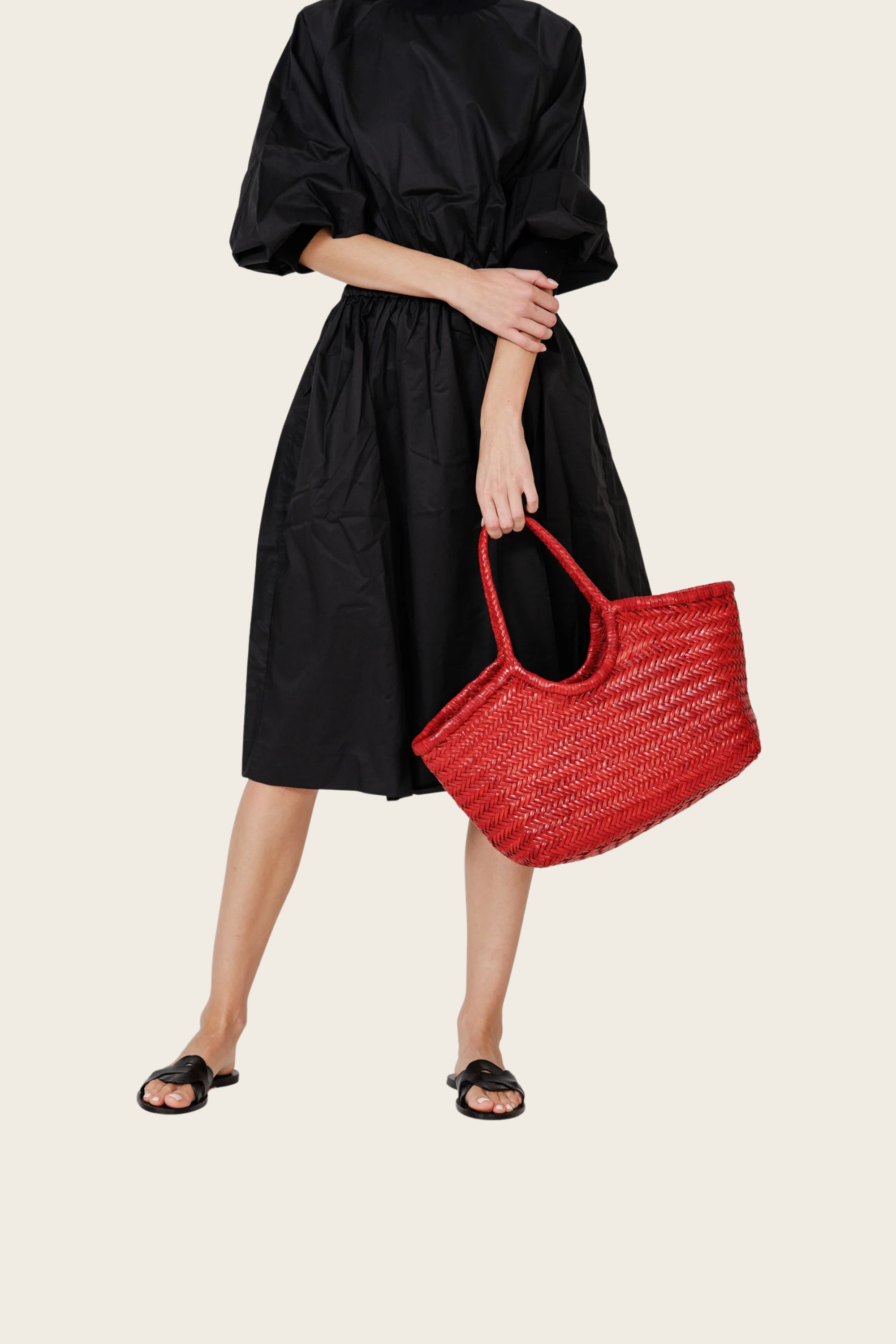 Red Nantucket Big Bag - Dragon Diffusion - ESPACE CANNELLE - New Arrivals - SS26