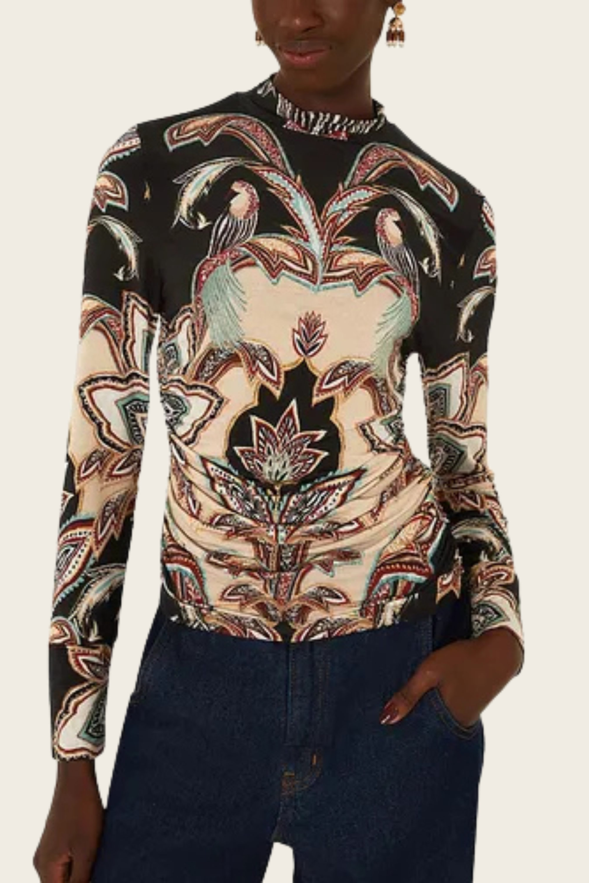 Dream Jersey Blouse - FARM Rio