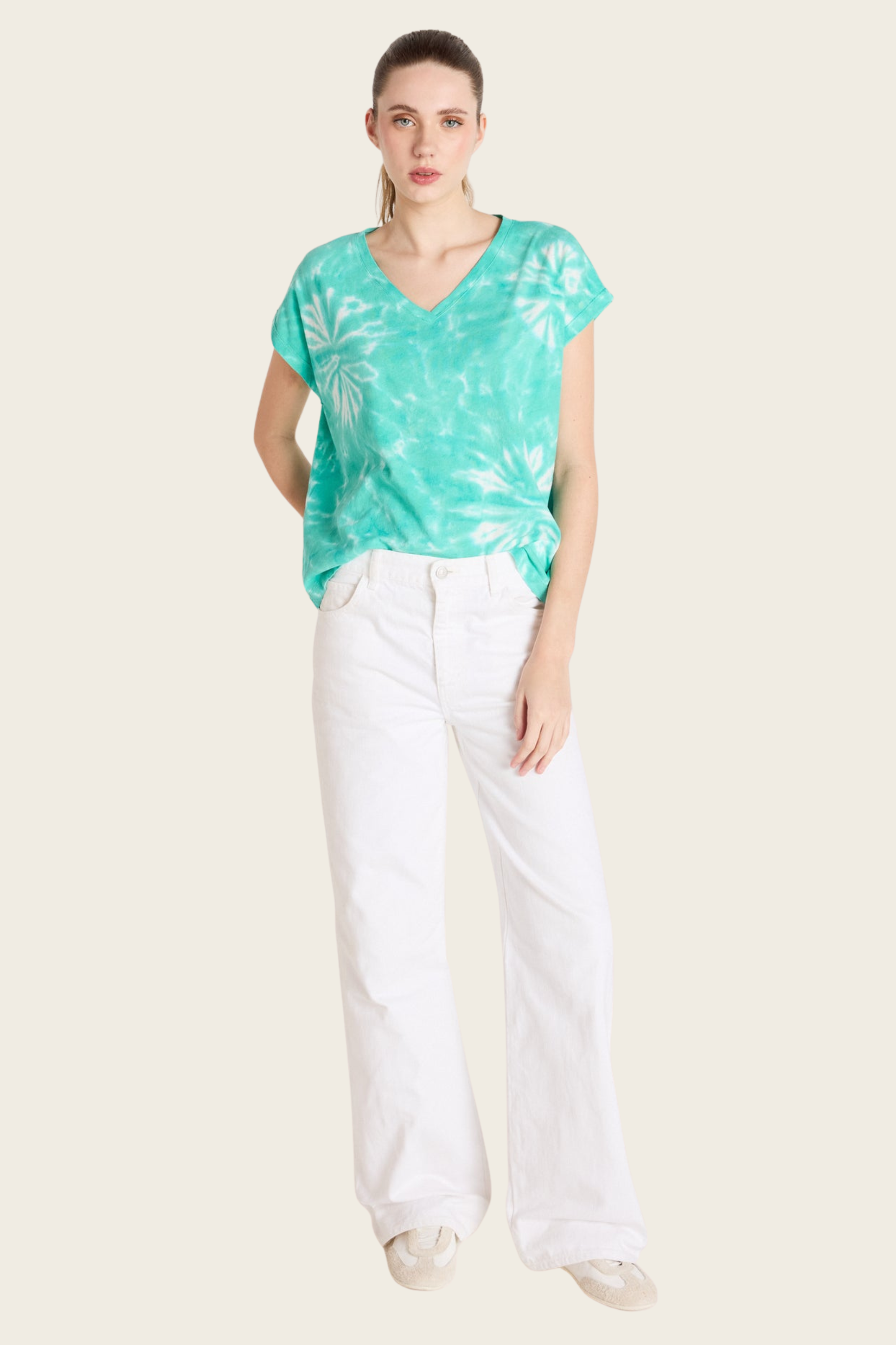 Suzie Fancy T-Shirt - Absolut Cashmere