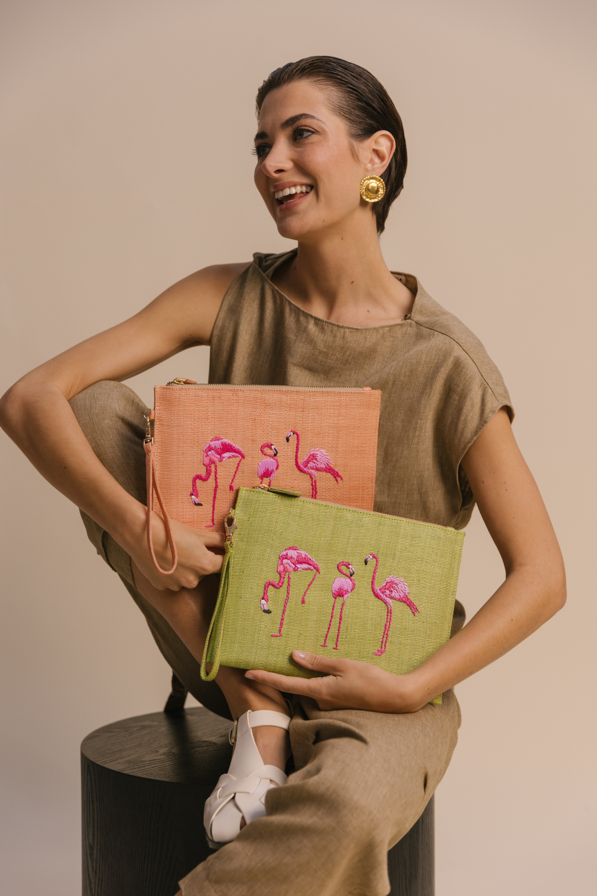 Ella Salmon Pouch - Gustoko