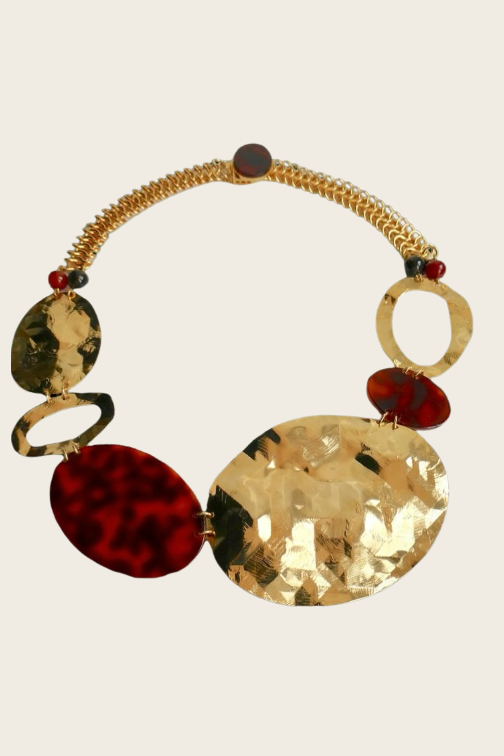 Jaipur Sculptural Necklace - Melissa Kandiyoti
