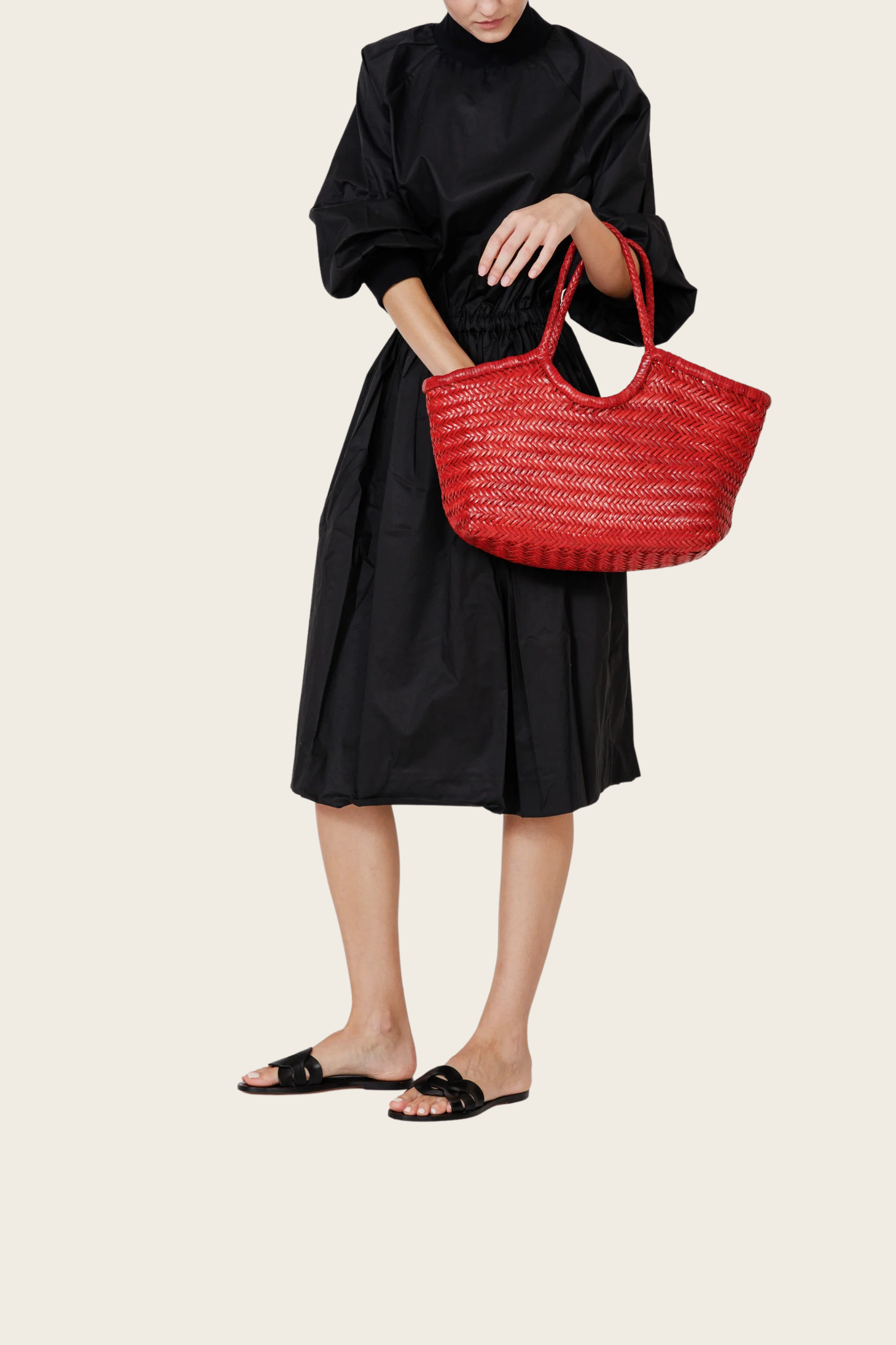 Red Nantucket Big Bag - Dragon Diffusion - ESPACE CANNELLE - New Arrivals - SS26