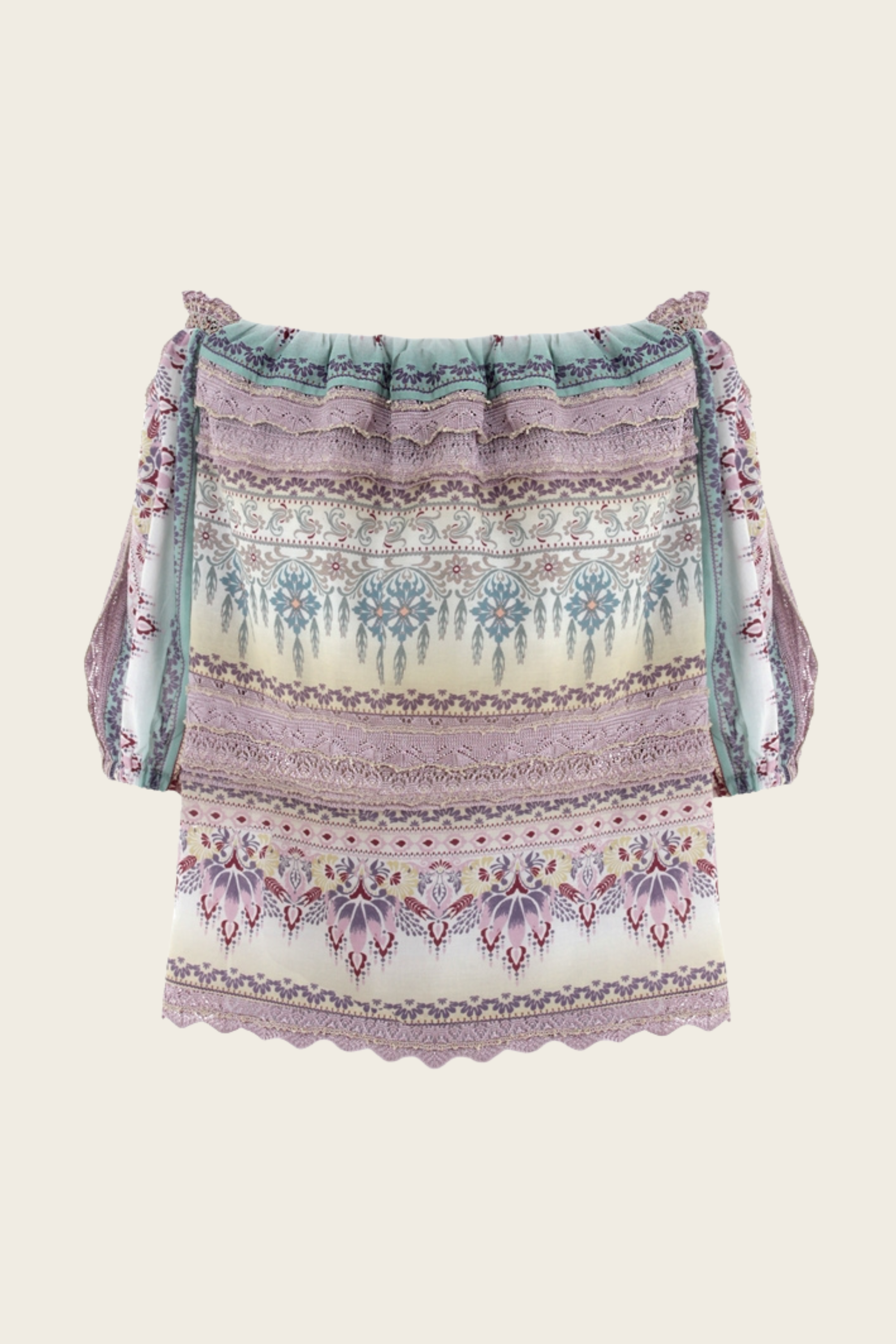 Conjunto Blusa Marina e Saia Isis - Cecilia Prado