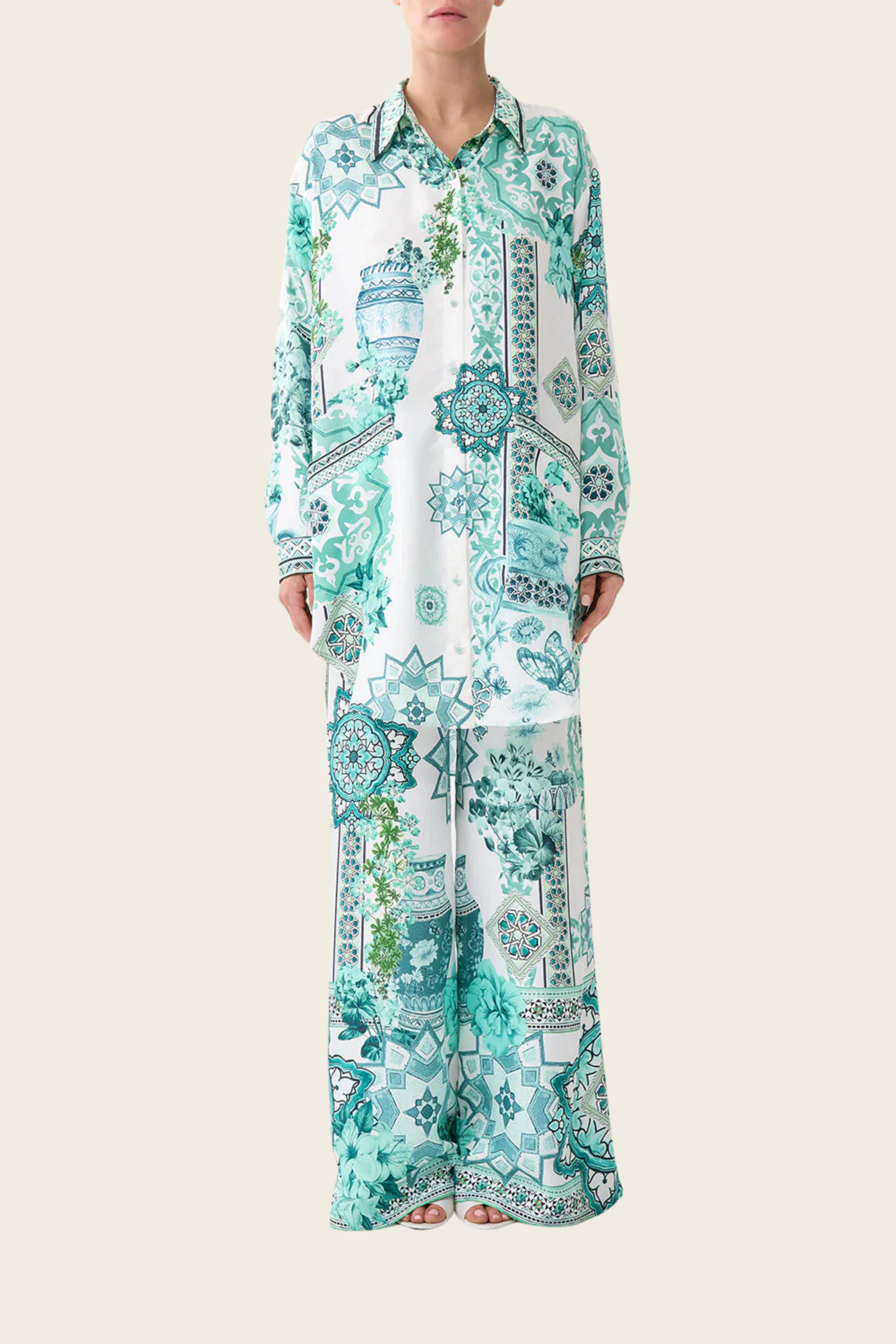 Shirt Tunic with Pockets - Balearic Bebe - Camilla