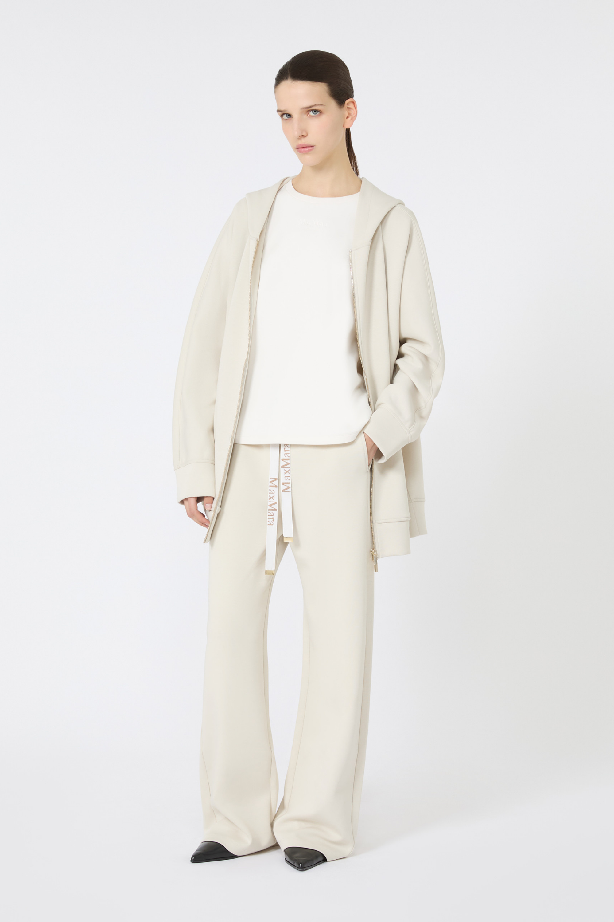 Verbano Jersey Hooded Jumper - Max Mara