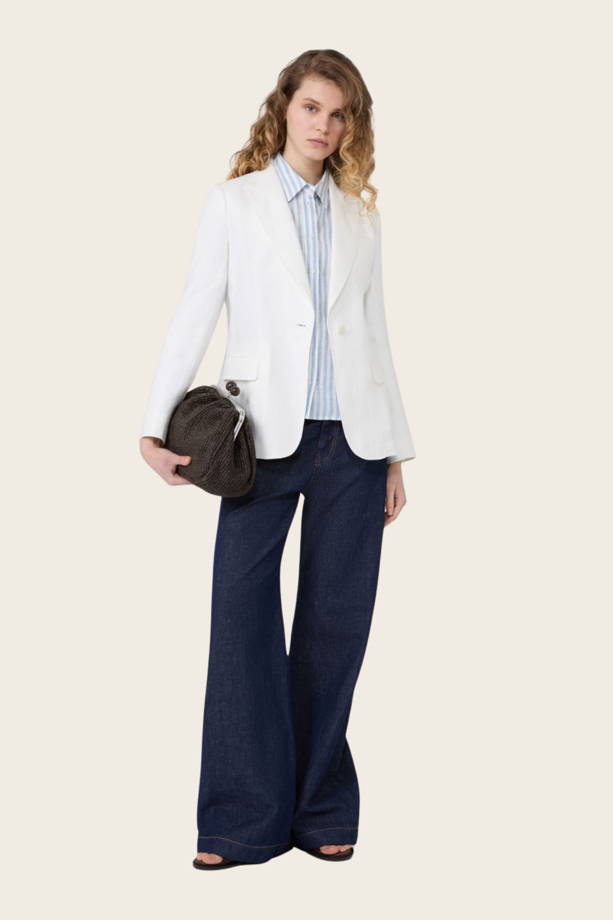 Blazer em linho - MaxMara