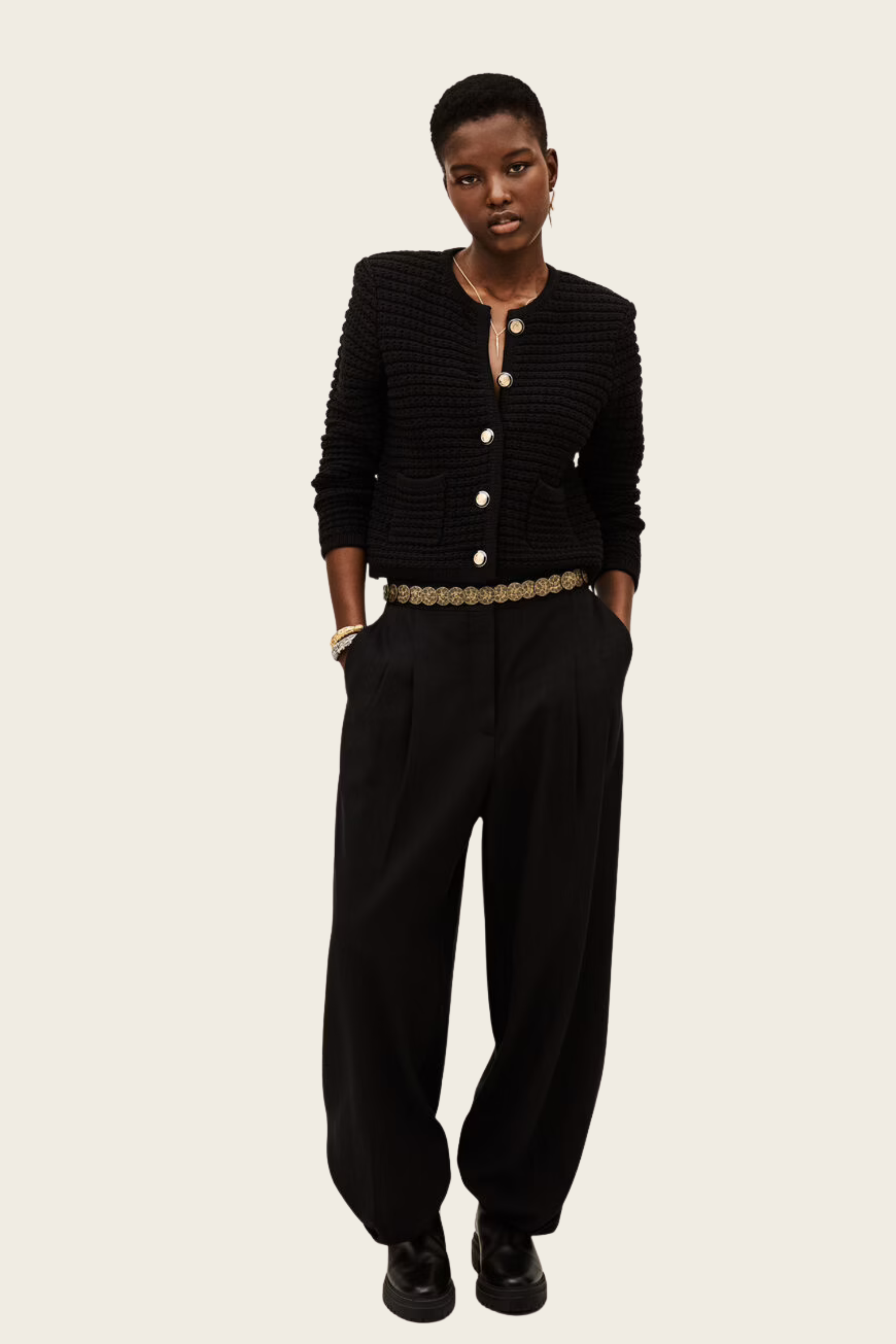 Gaspard Knit Cardigan - Ba&Sh