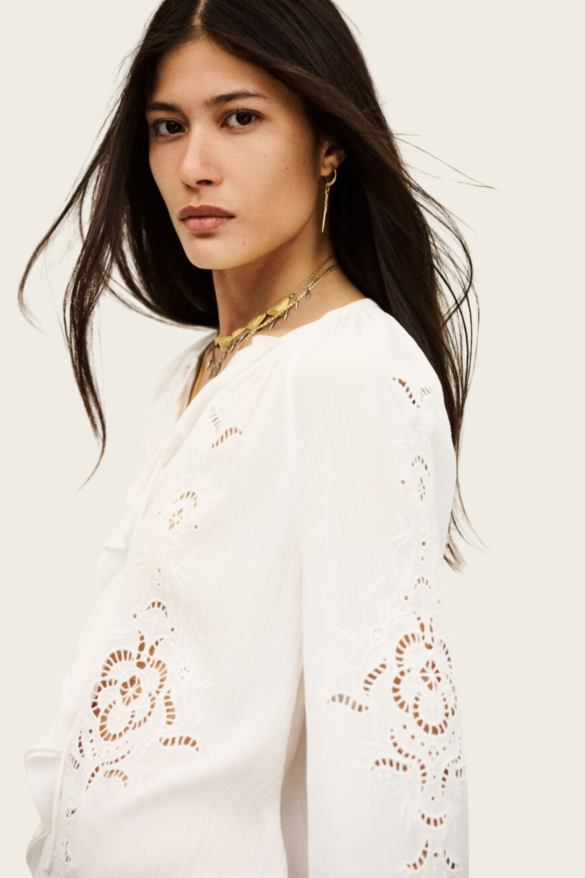 Flounced Blouse Omar - Ba&Sh