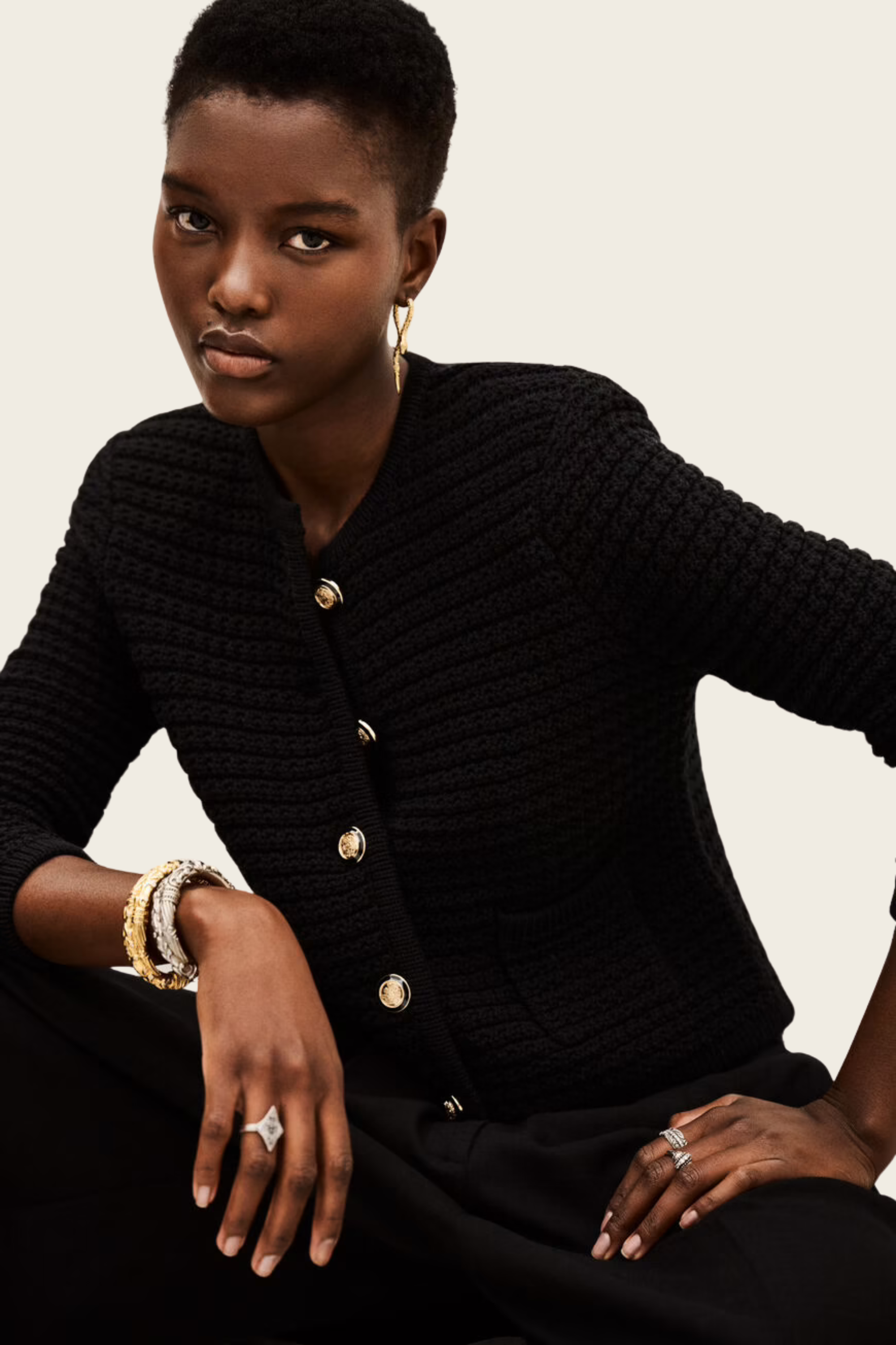 Gaspard Knit Cardigan - Ba&Sh