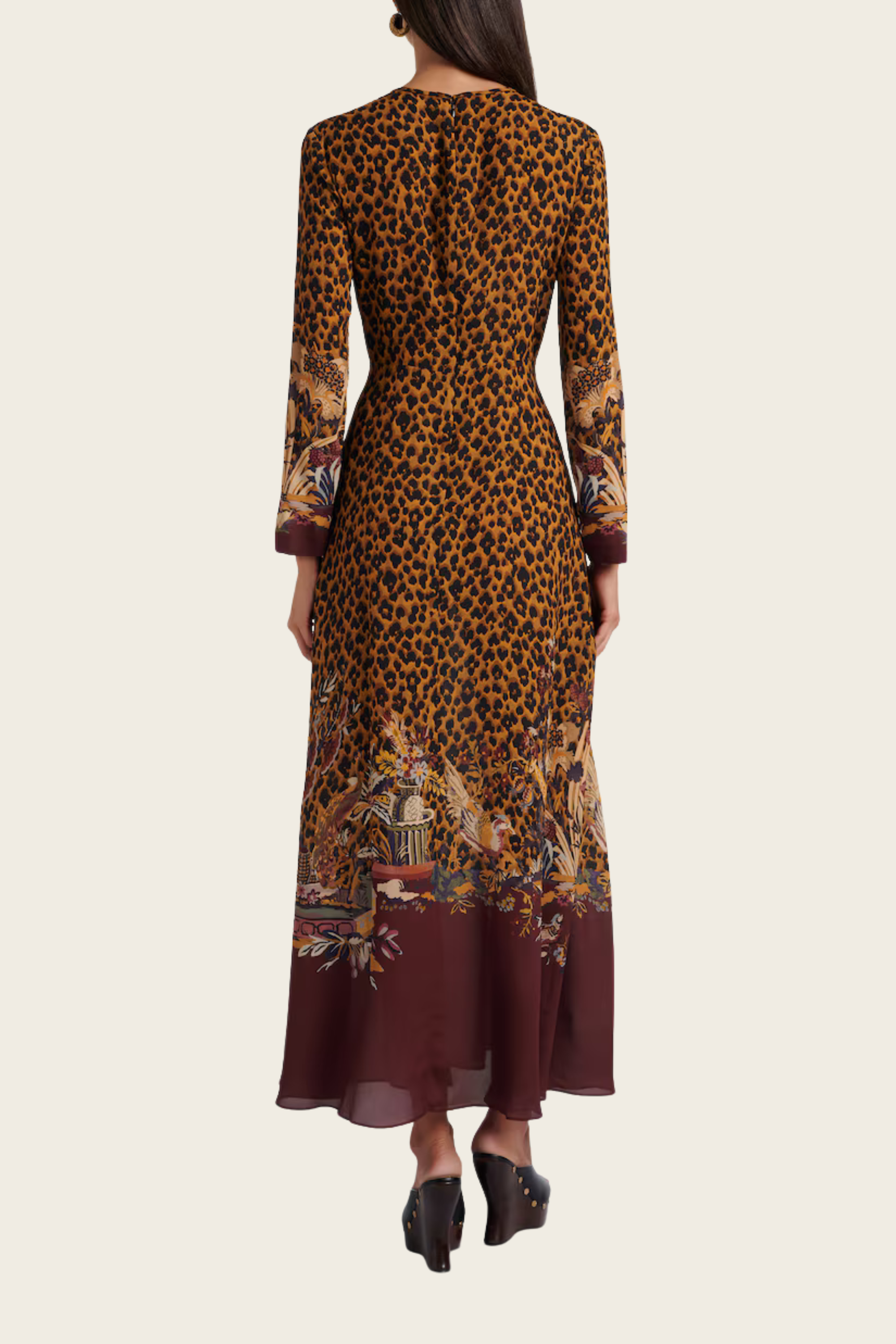 Leopard Print Maxi Dress - Etro