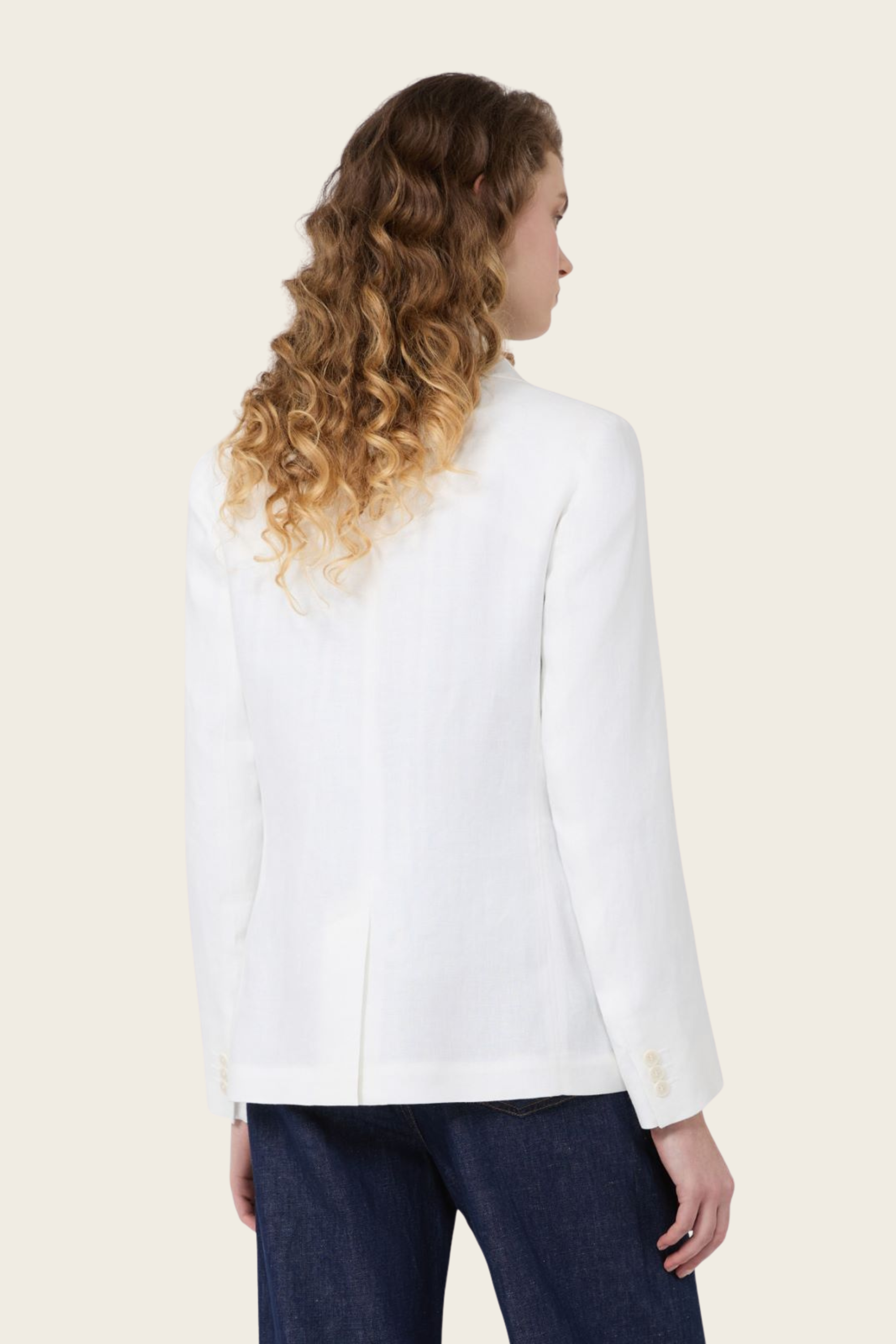 Blazer em linho - MaxMara