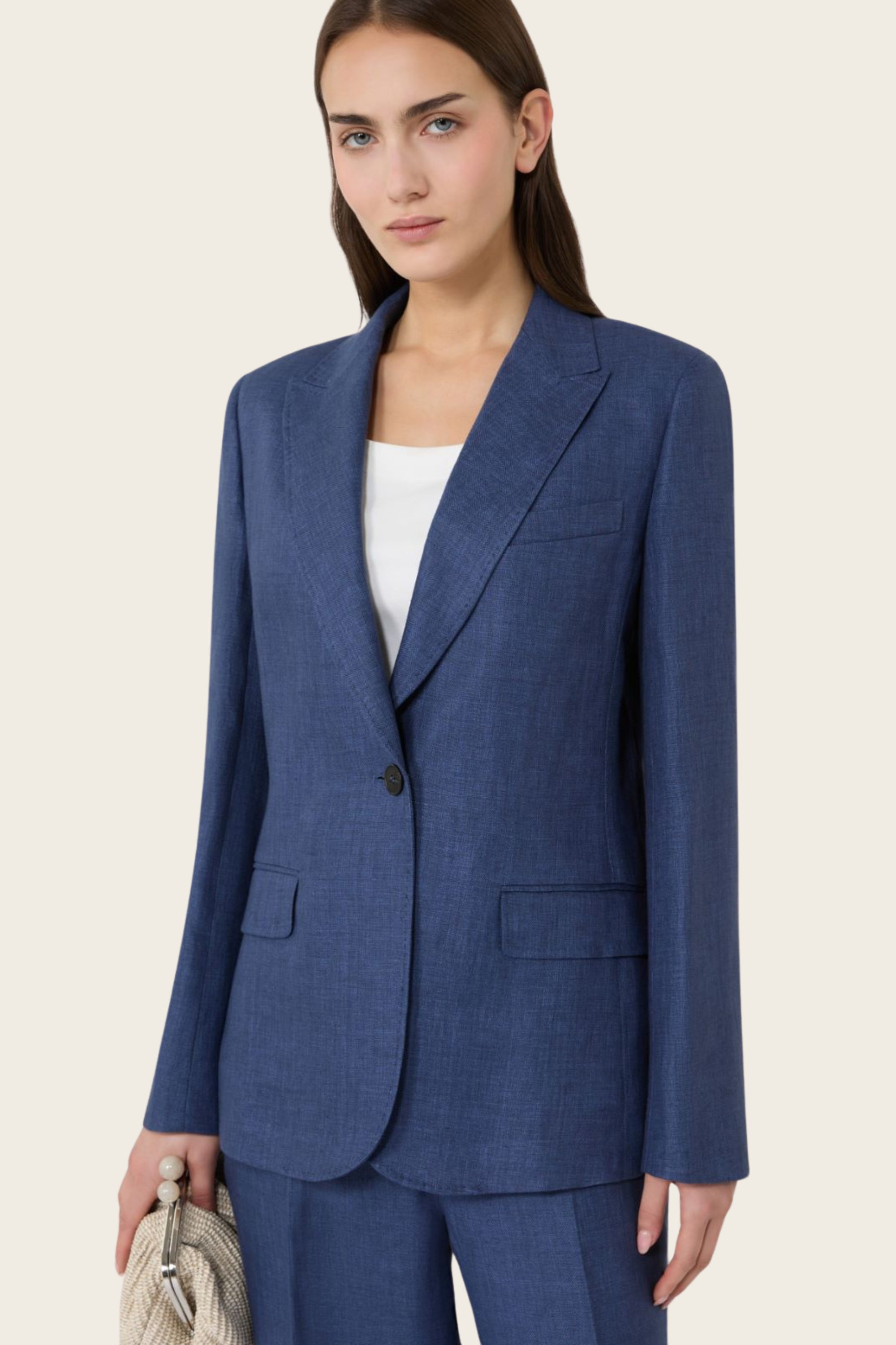 Blazer em linho - MaxMara