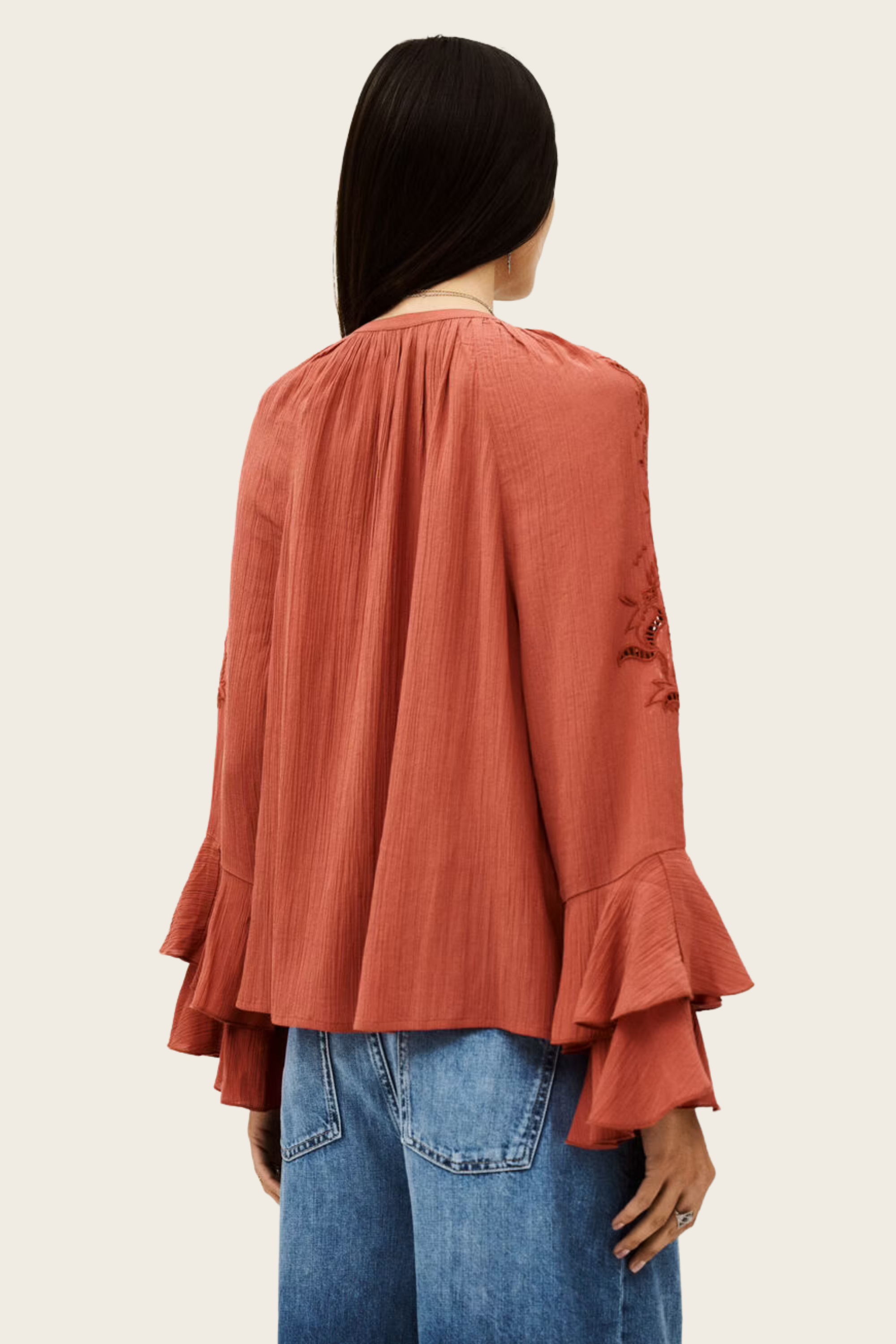 Flounced Blouse Omar - Ba&Sh