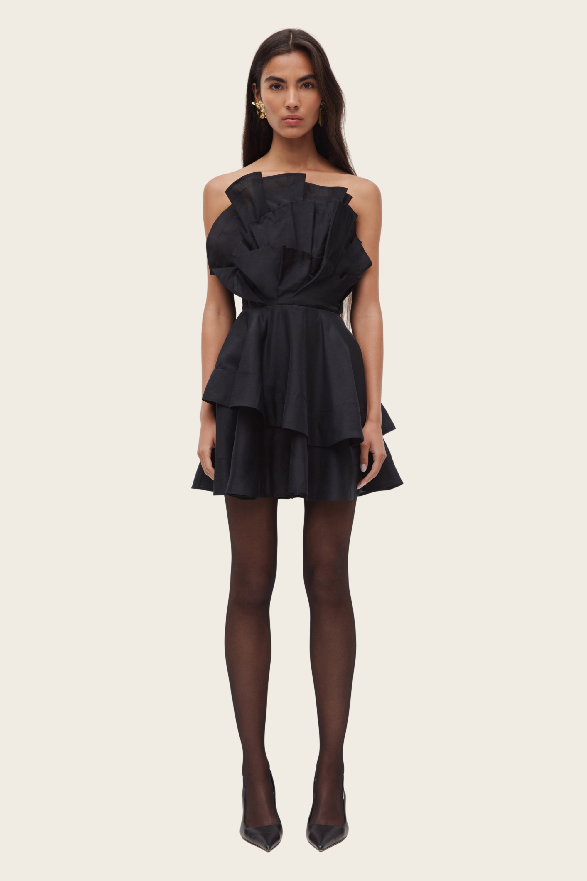 Selestia Mini Dress - Aje, Fabric: 100% Polyester, Women's mini dress, New Arrivals, Espace Cannelle, SS26