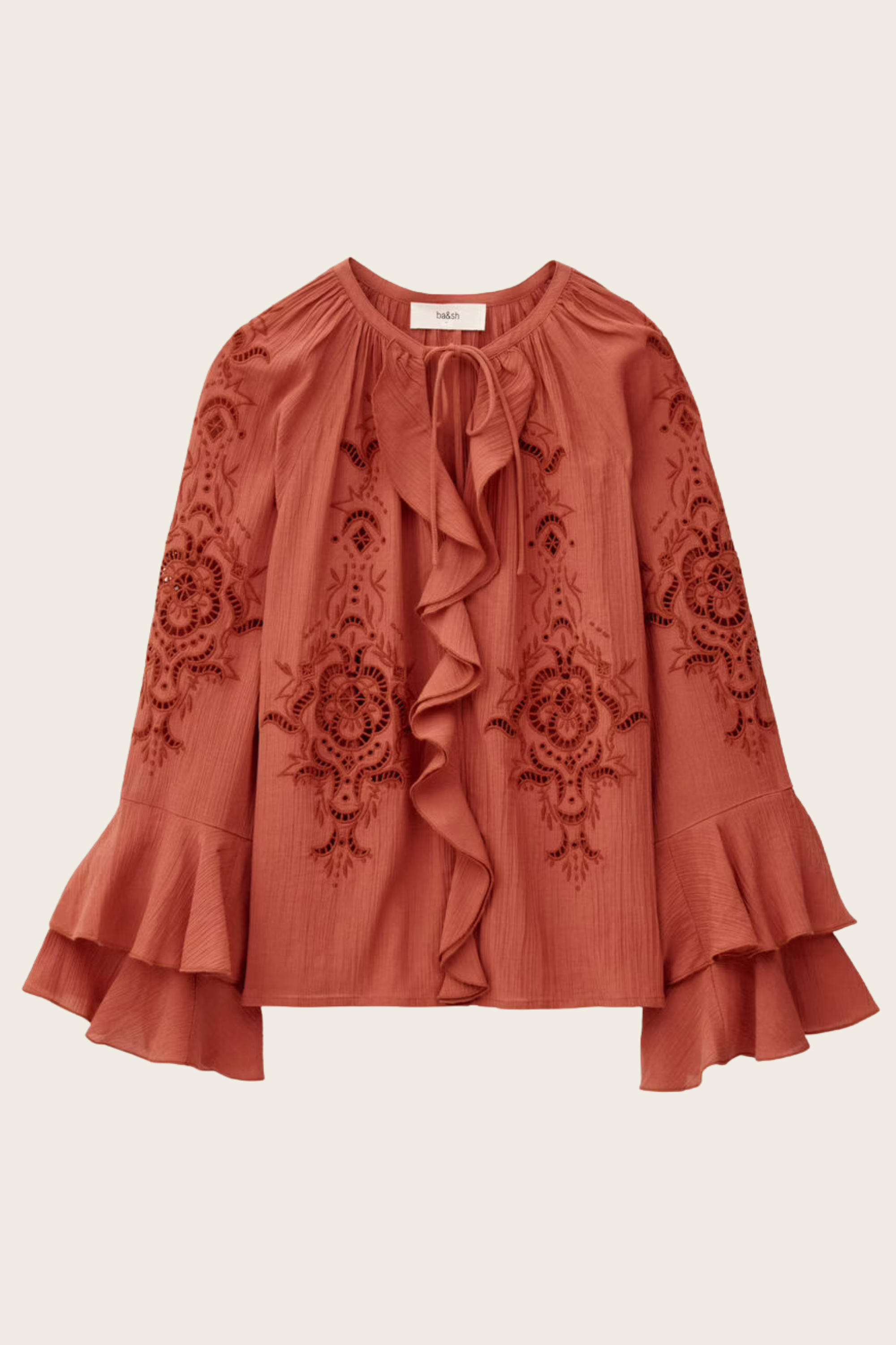 Flounced Blouse Omar - Ba&Sh