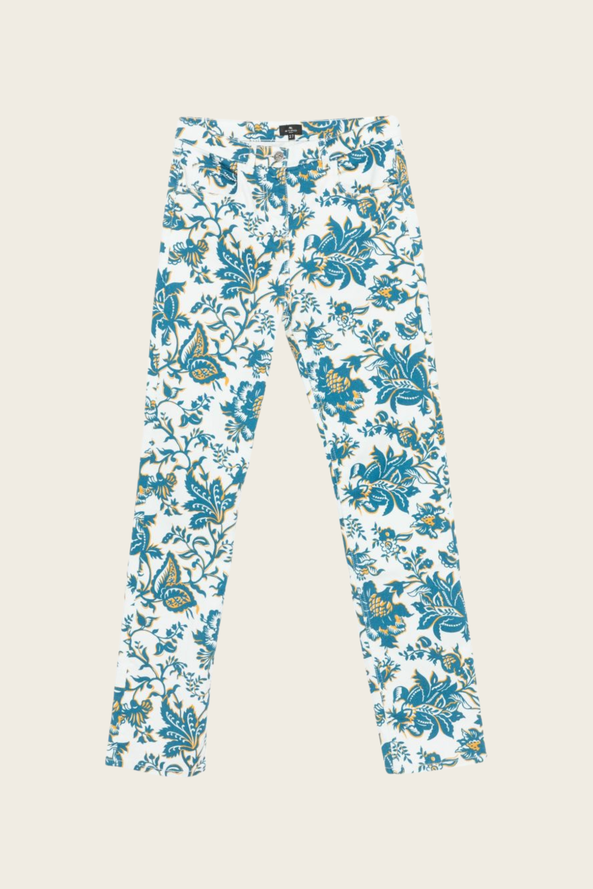 Floral Print Jeans - Etro