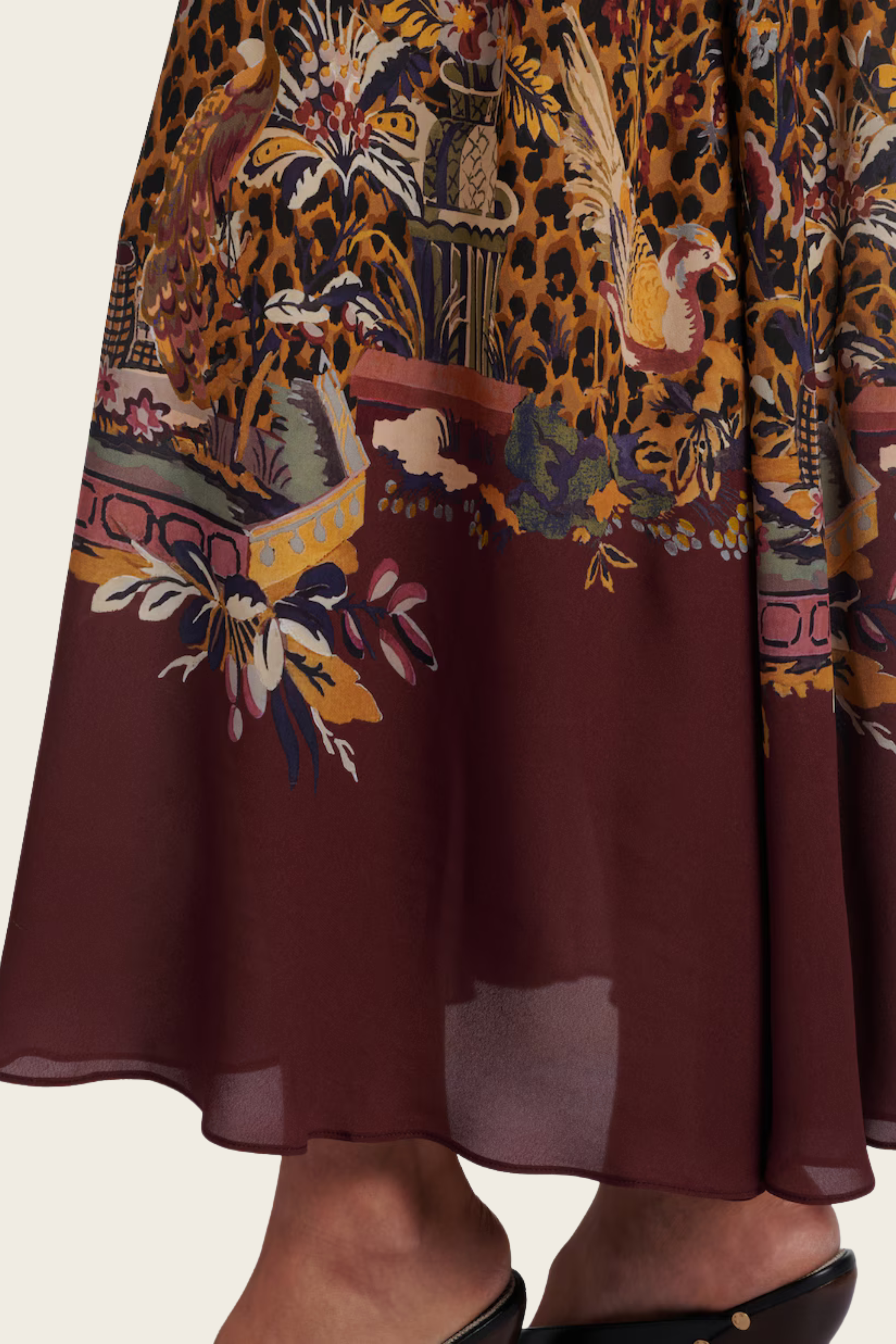 Leopard Print Maxi Dress - Etro