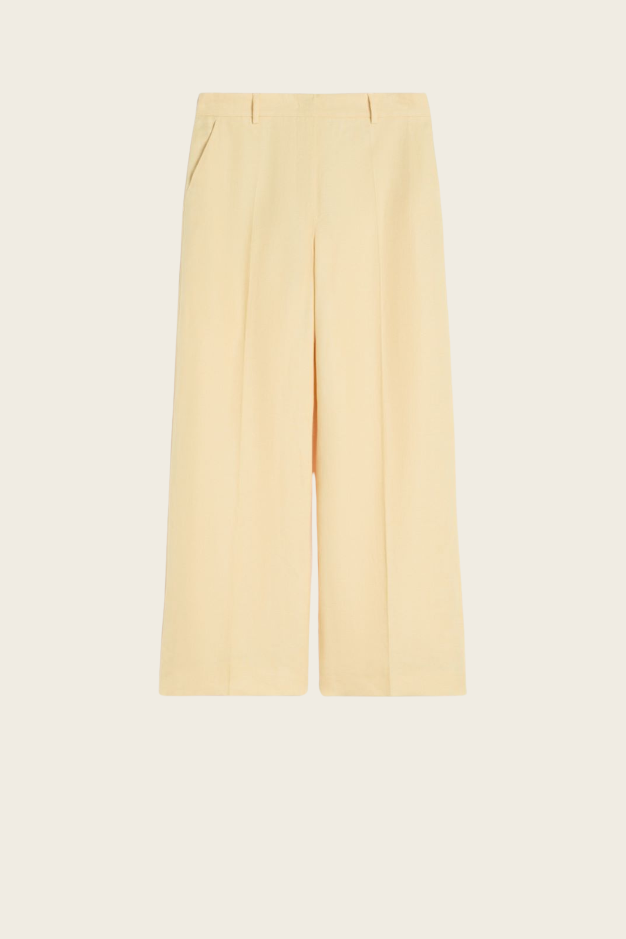 Malizia Linen Canvas Trousers - MaxMara