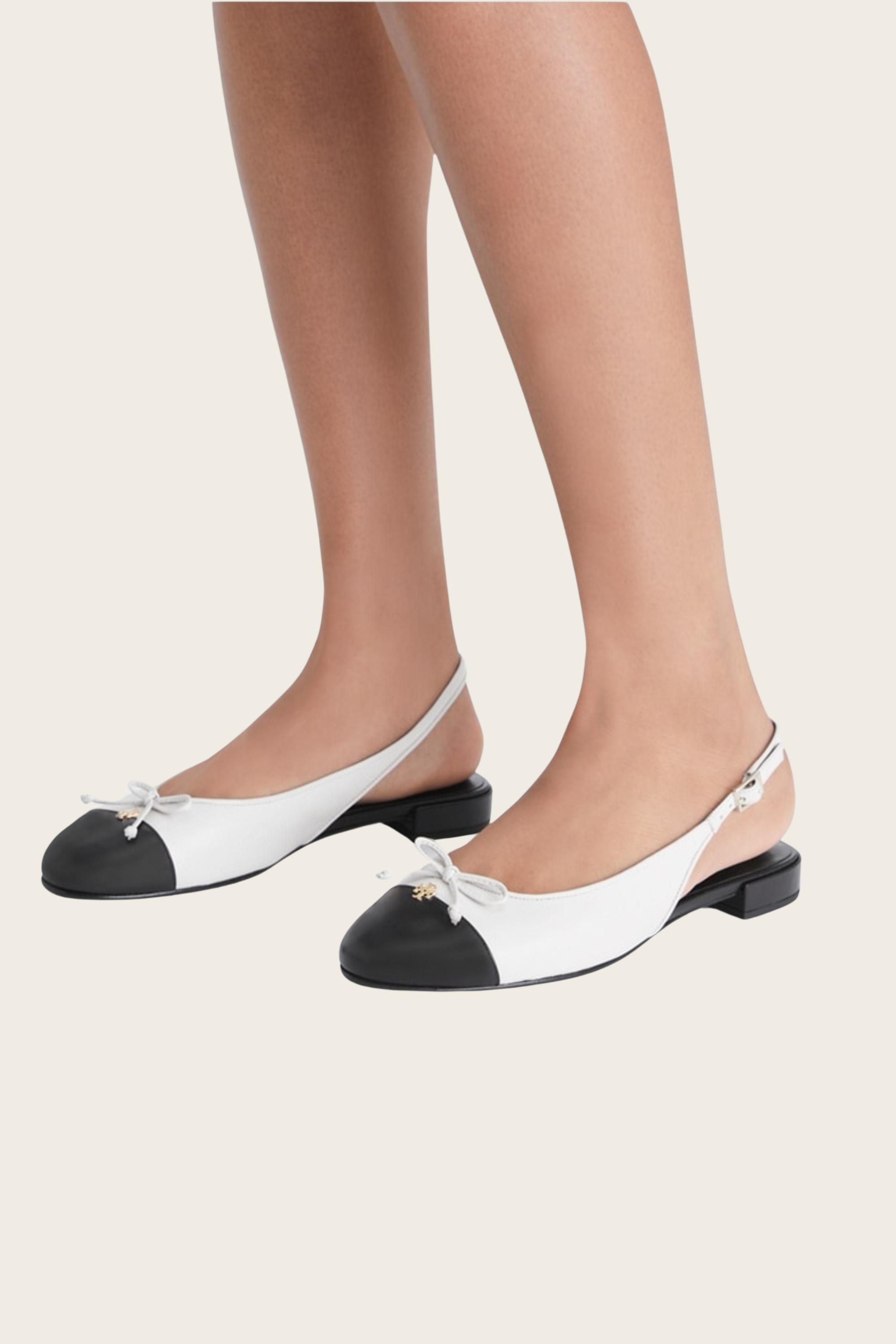 Cap-Toe Slingback - Tory Burch