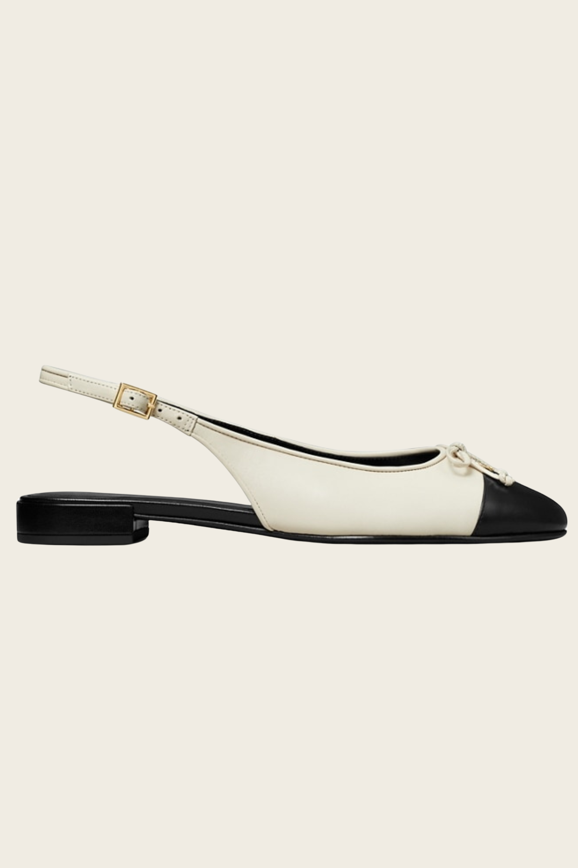 Cap-Toe Slingback - Tory Burch