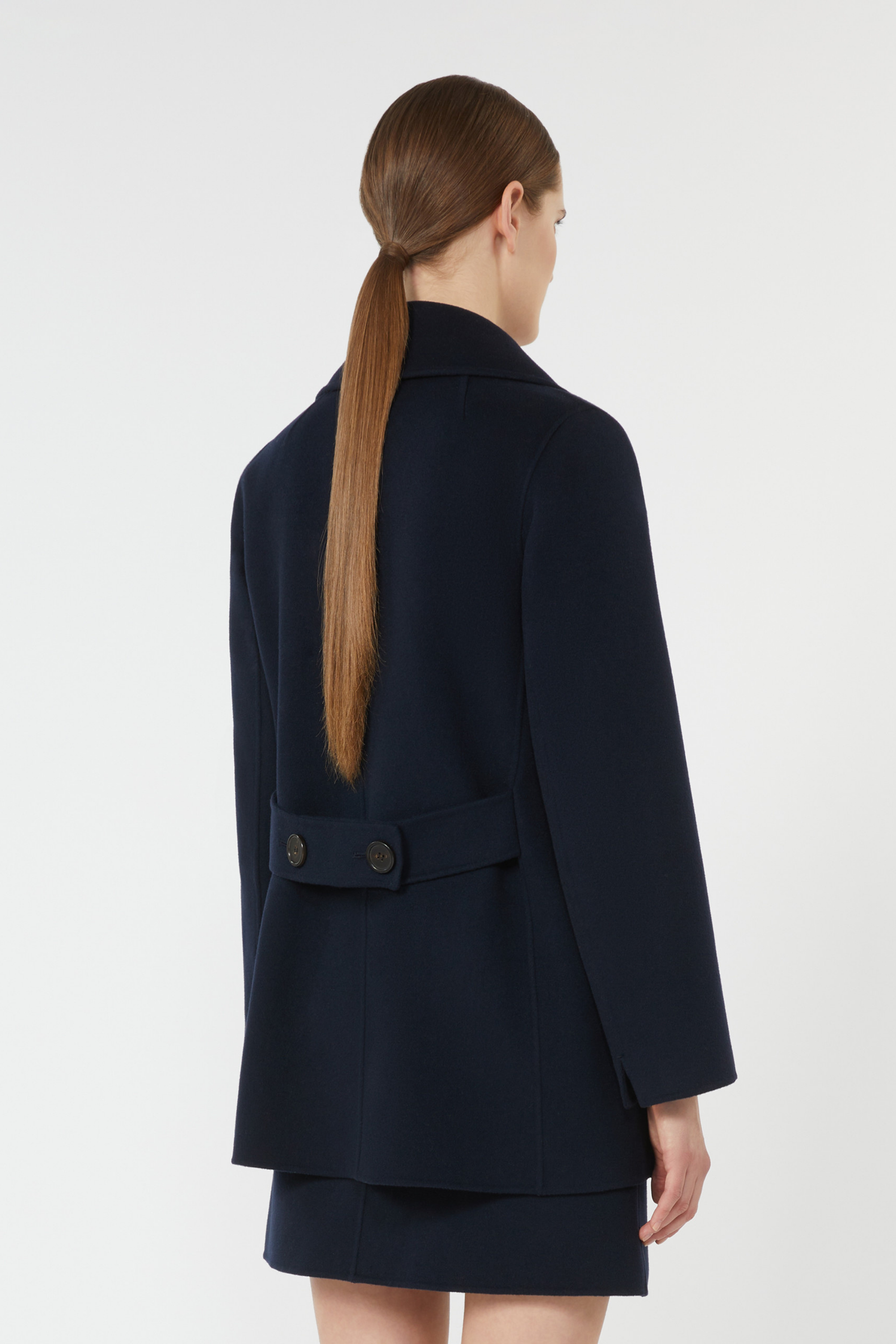 Caban Wool Pea Coat - Max Mara