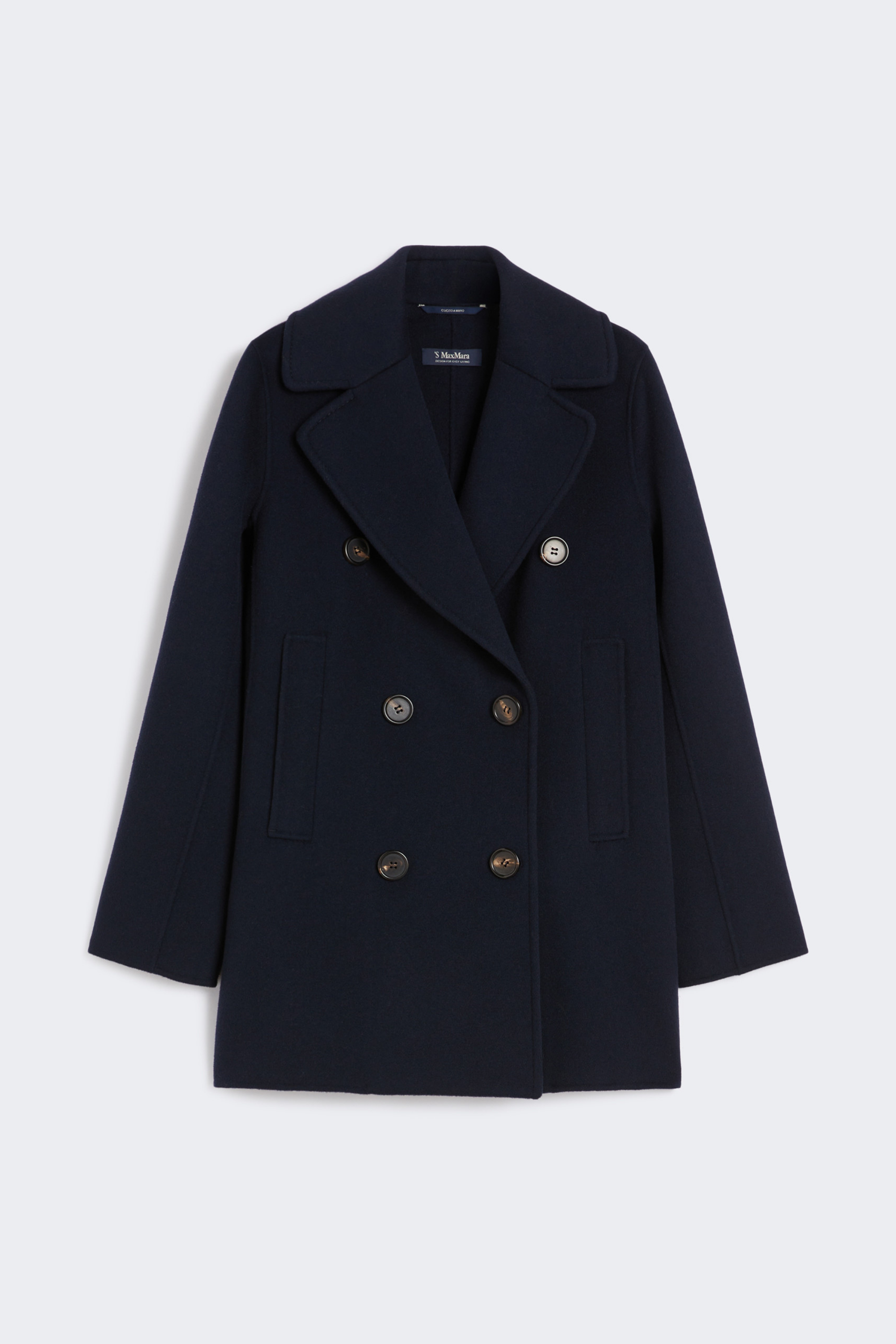Caban Wool Pea Coat - Max Mara