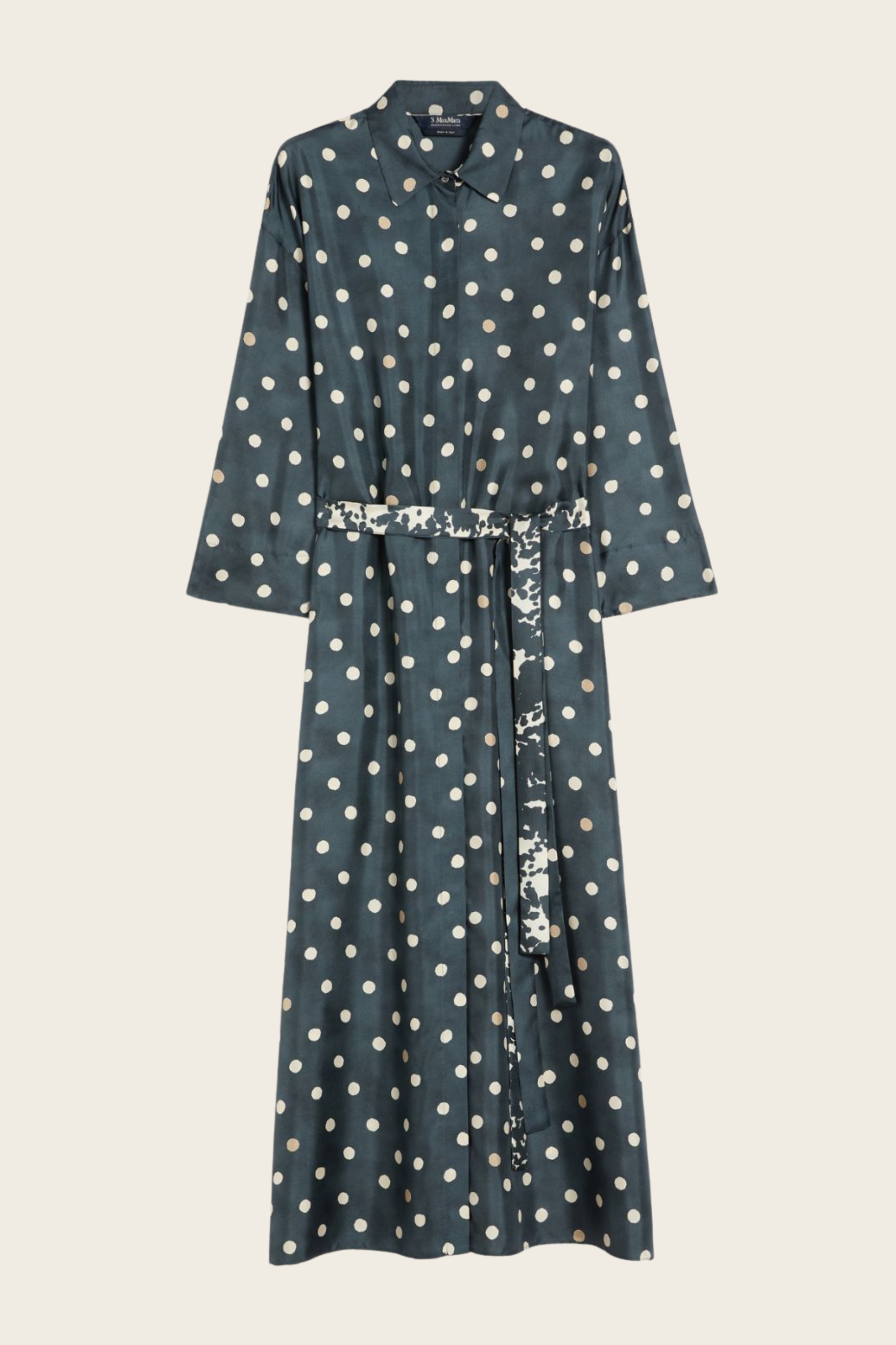 Leva Printed Silk Twill Dress - MaxMara - ESPACE CANNELLE