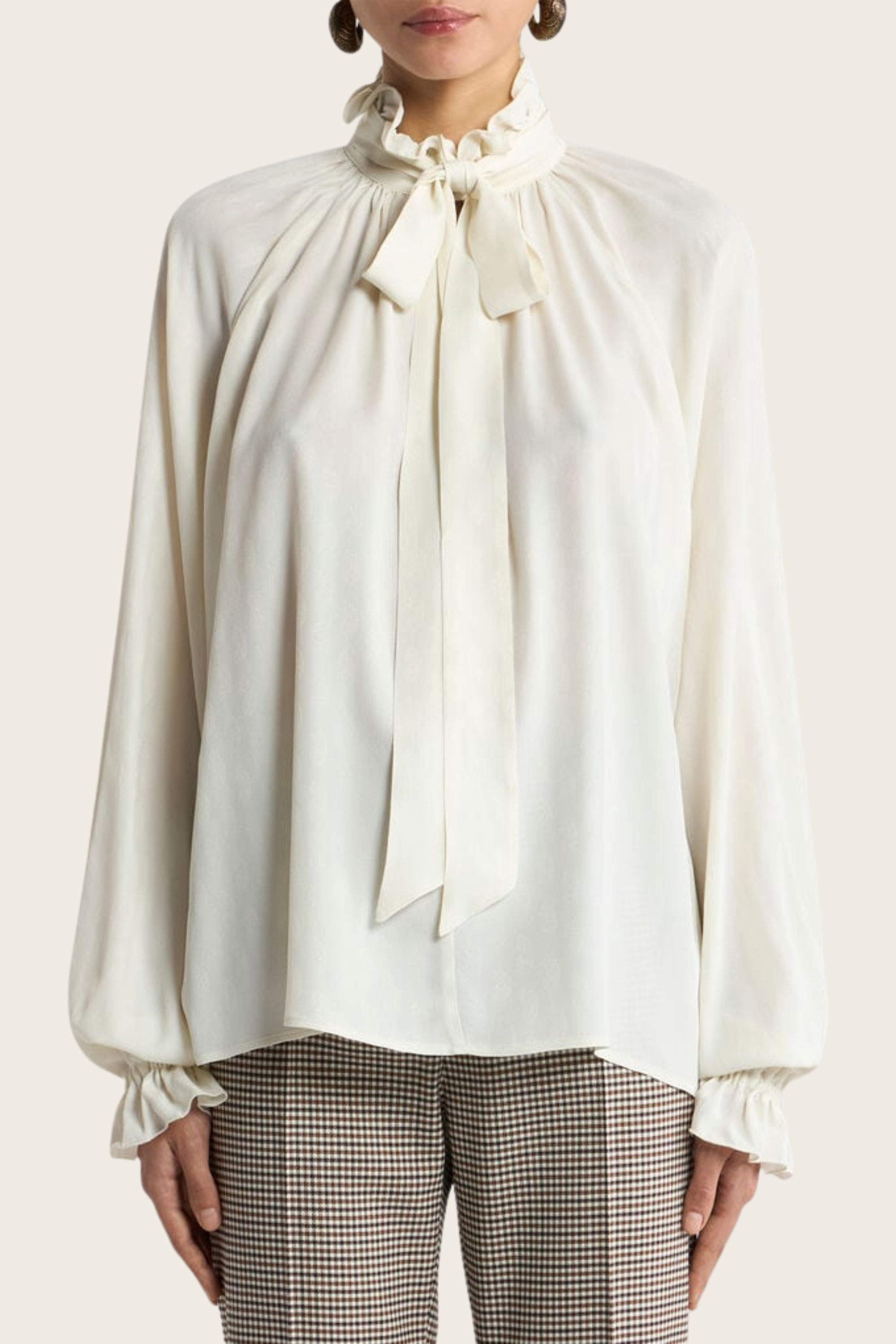 Silk-Blend Jacquard Blouse with Scarf - Etro - ESPACE CANNELLE - New Arrivals - SS26