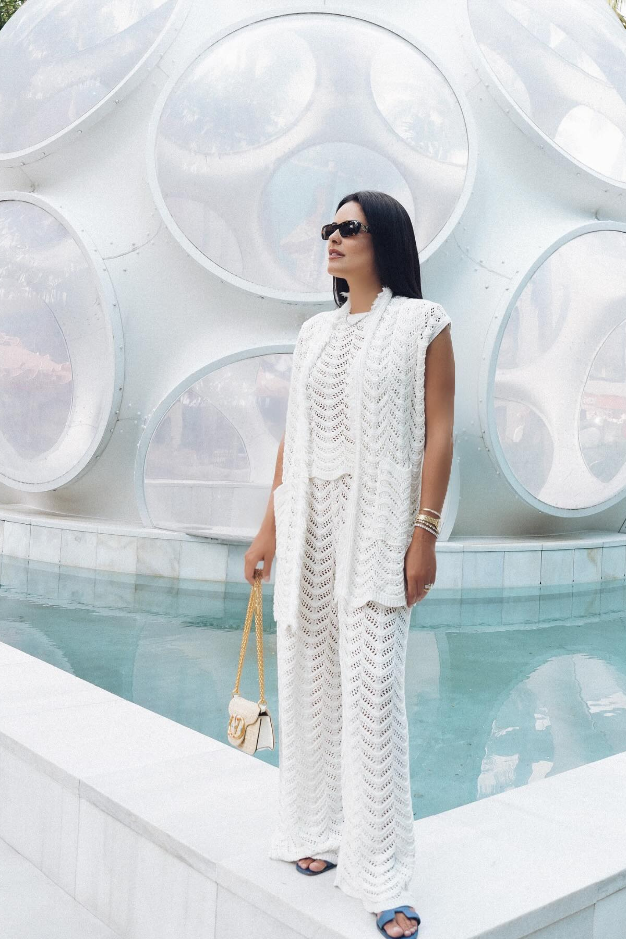 Conjunto de duas peças em malha - Cecilia Prado