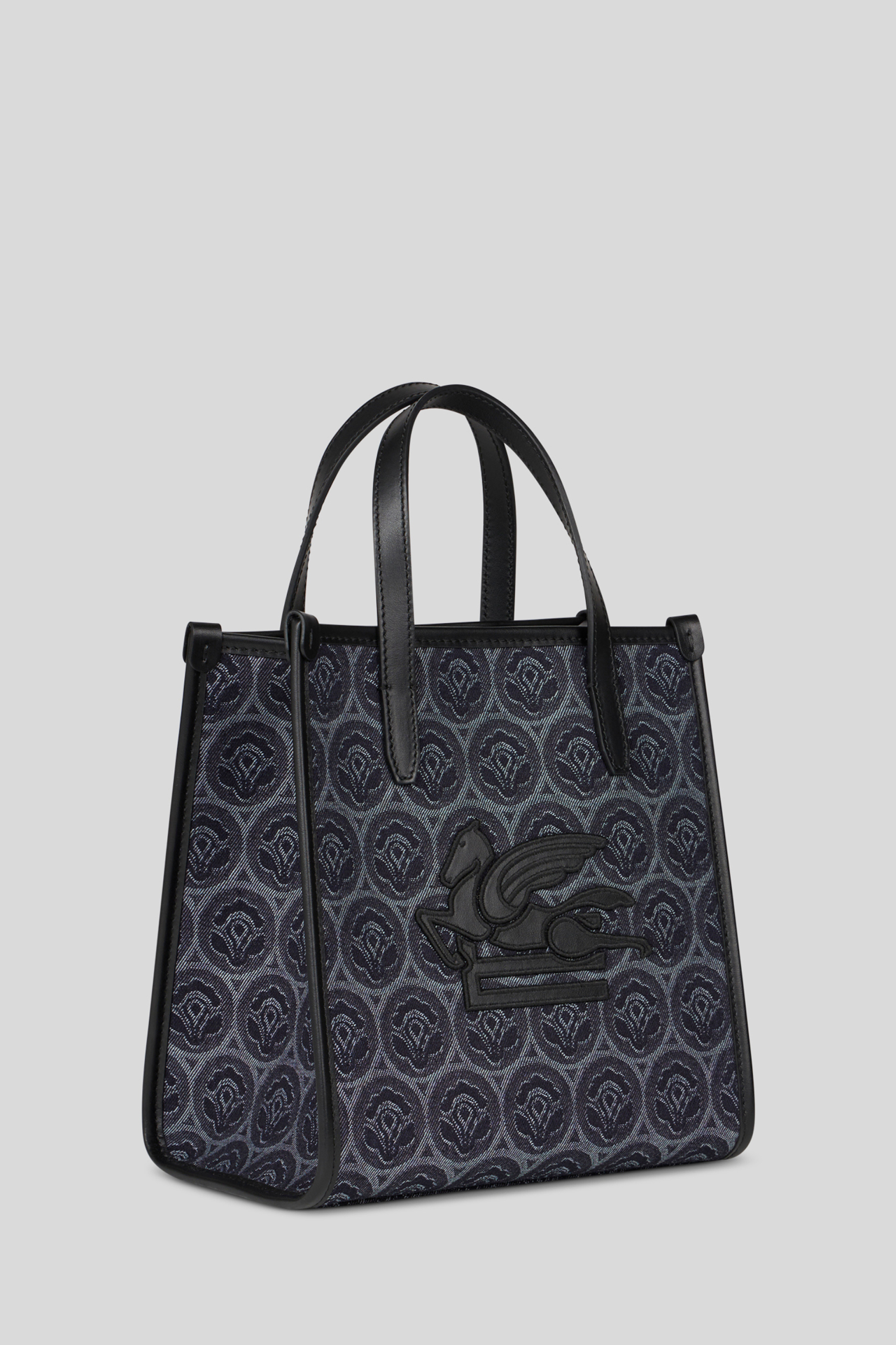 Mala Love Trotter em jacquard de ganga - Etro